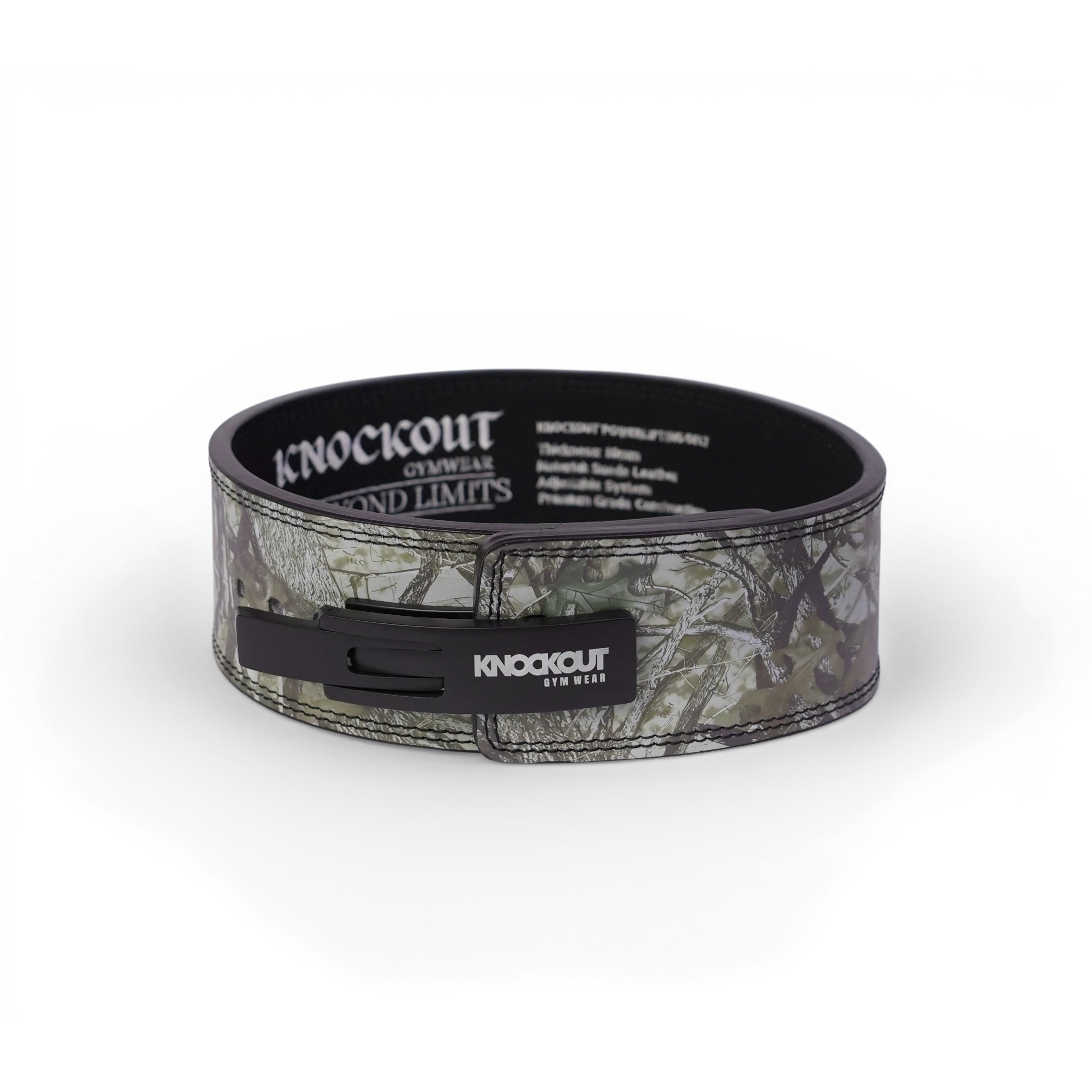 Knockout 10MM Belt Powerlifting Lever Belt