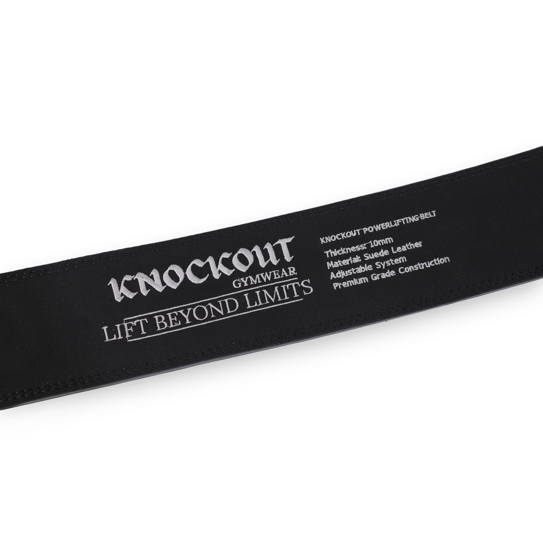 Knockout 10MM Belt Powerlifting Lever Belt