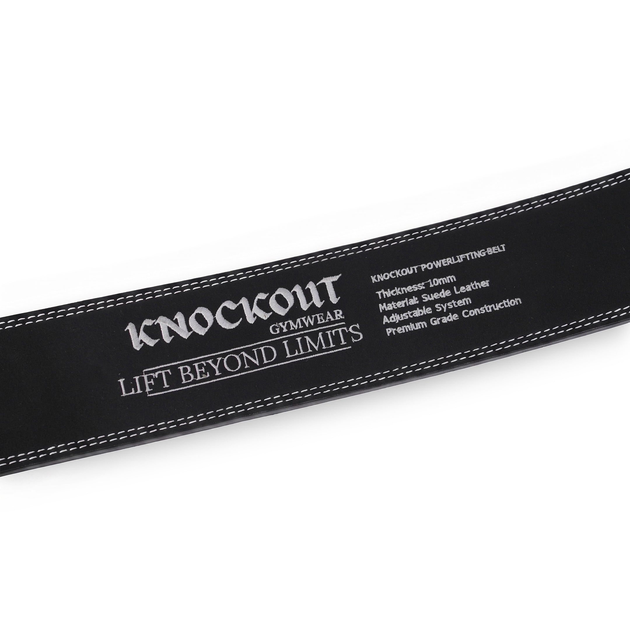 Knockout 10MM Belt Powerlifting Lever Belt