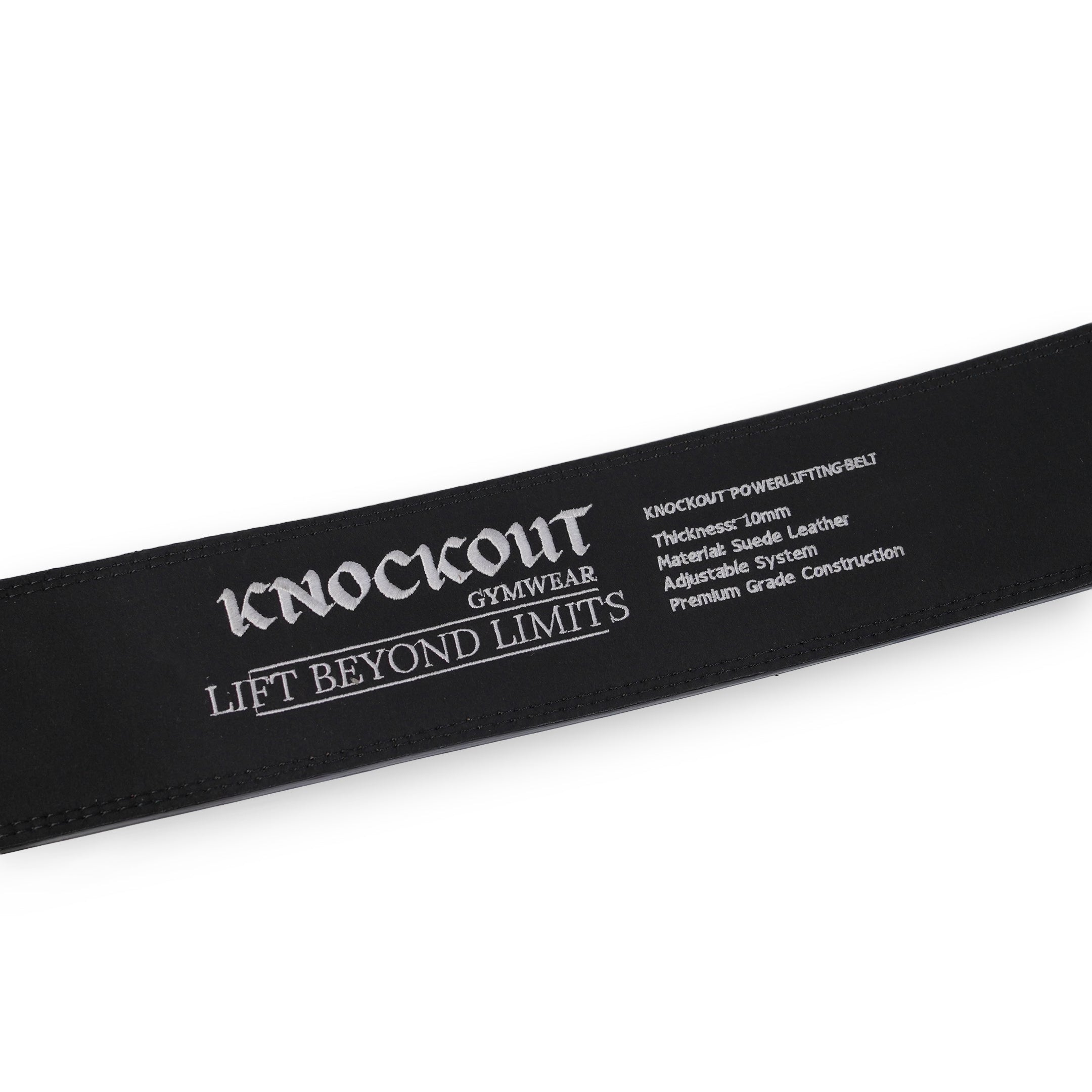 Knockout 10MM Belt Powerlifting Lever Belt
