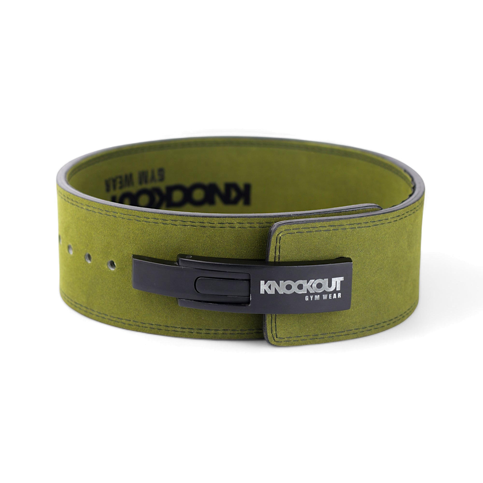 Knockout Green Lever Weightlifting Belt - 10mm