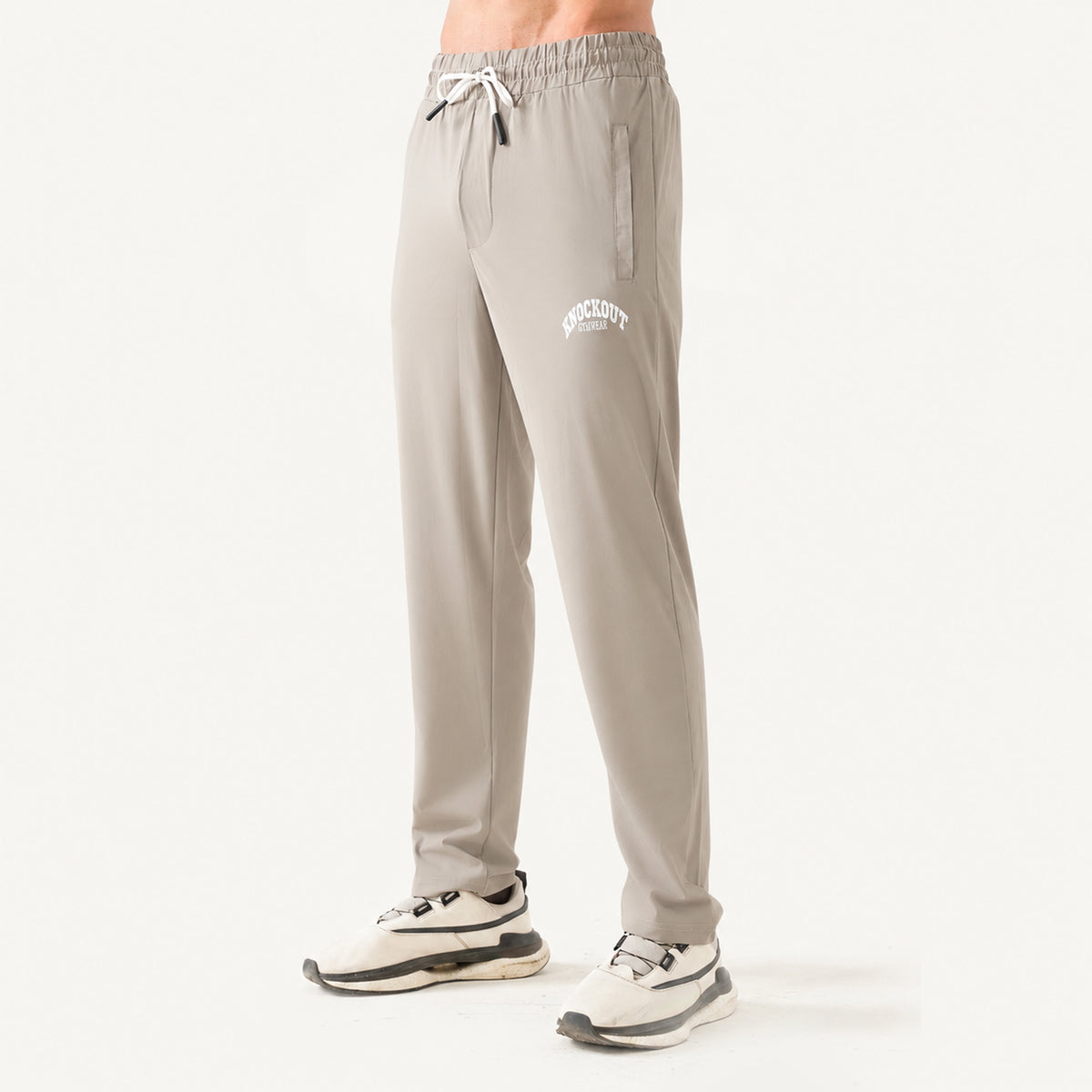 Knockout Textured Trouser – Off-white