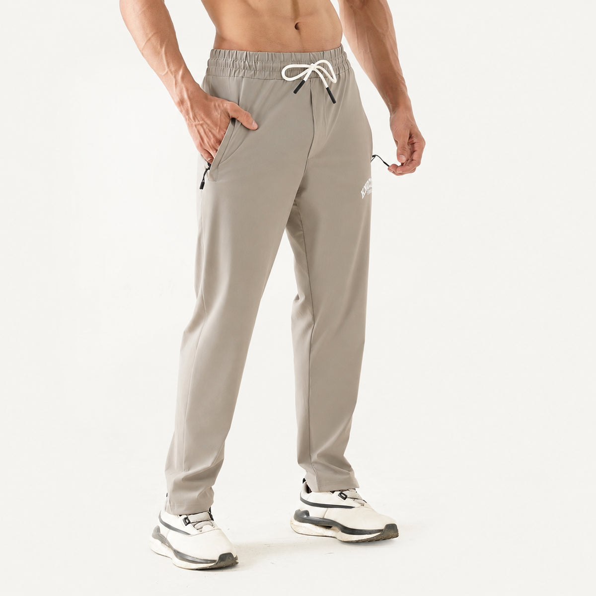 Knockout Textured Trouser – Off-white