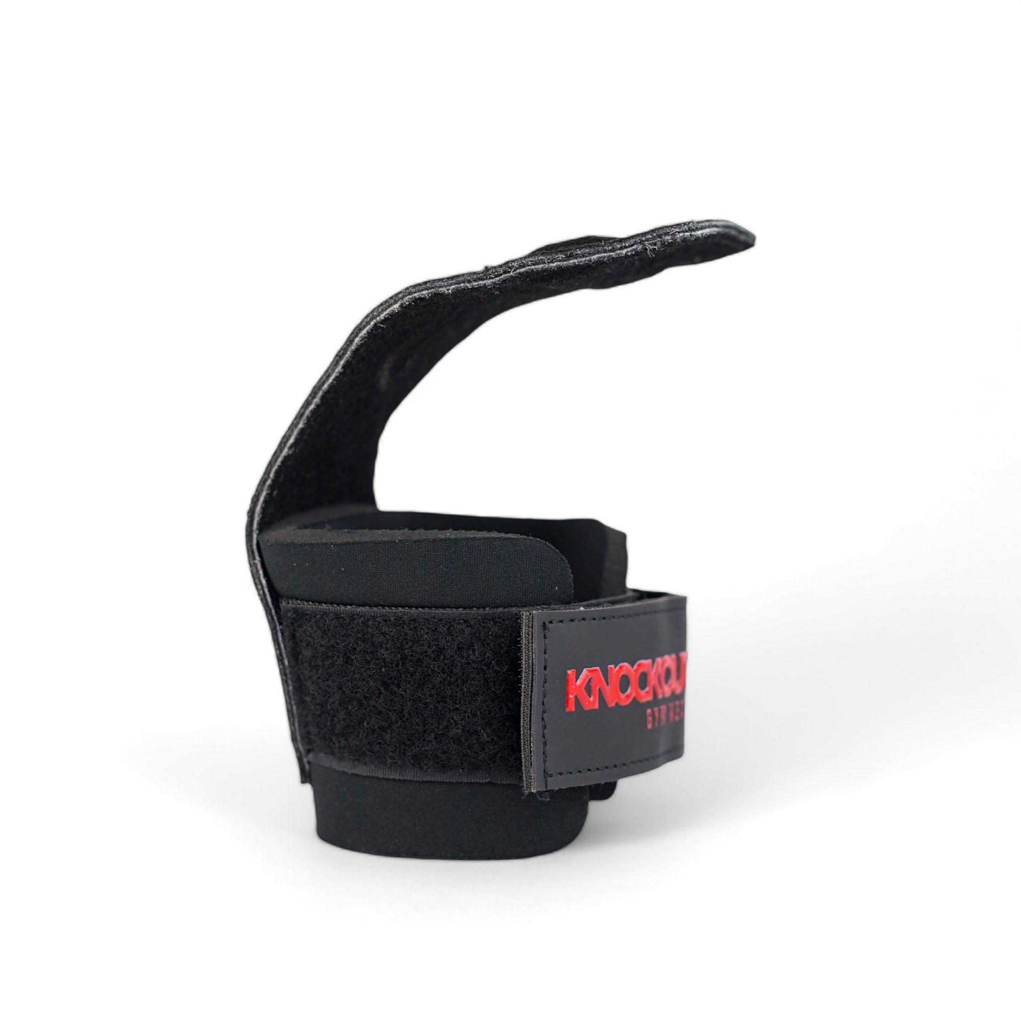 Knockout Gymwear Weightlifting Grips in Leather
