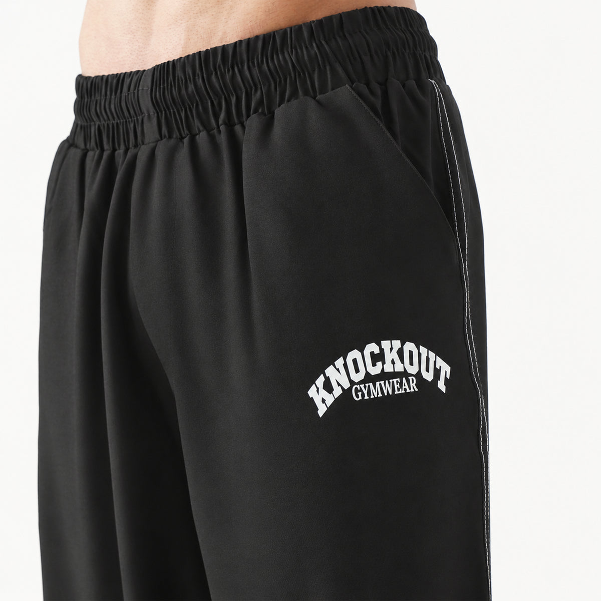 Knockout Baggy Trouser – Black