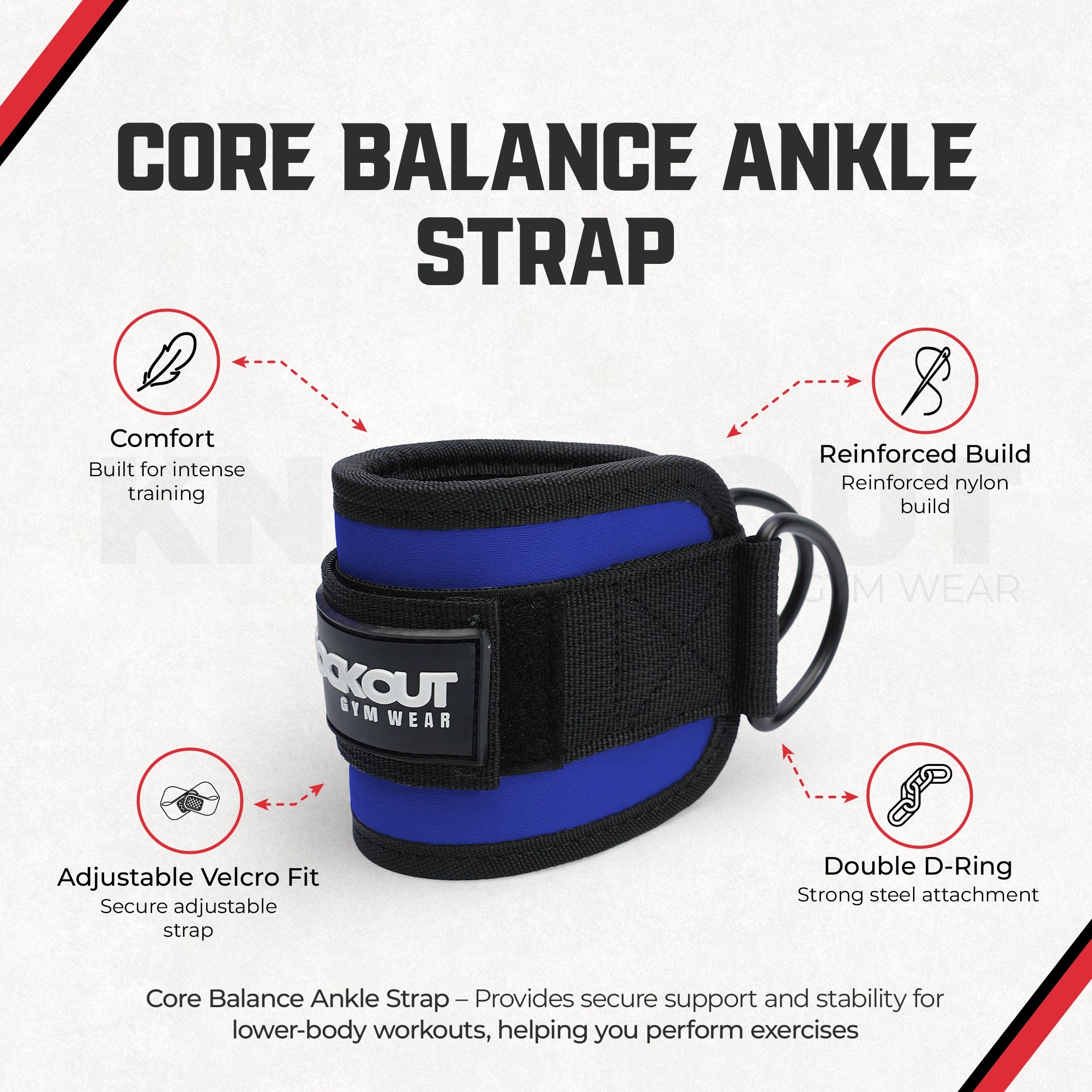 Knockout Ankle Strap
