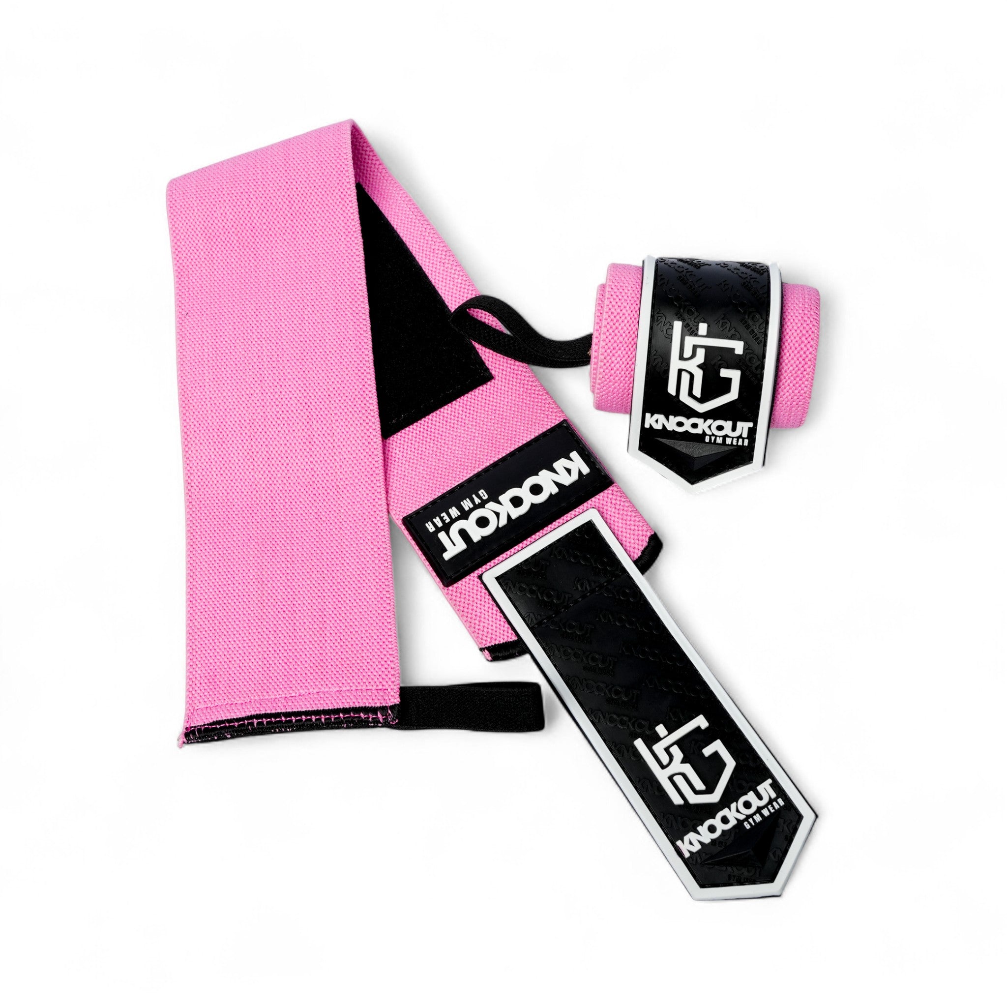 Lifting Straps Pink Black
