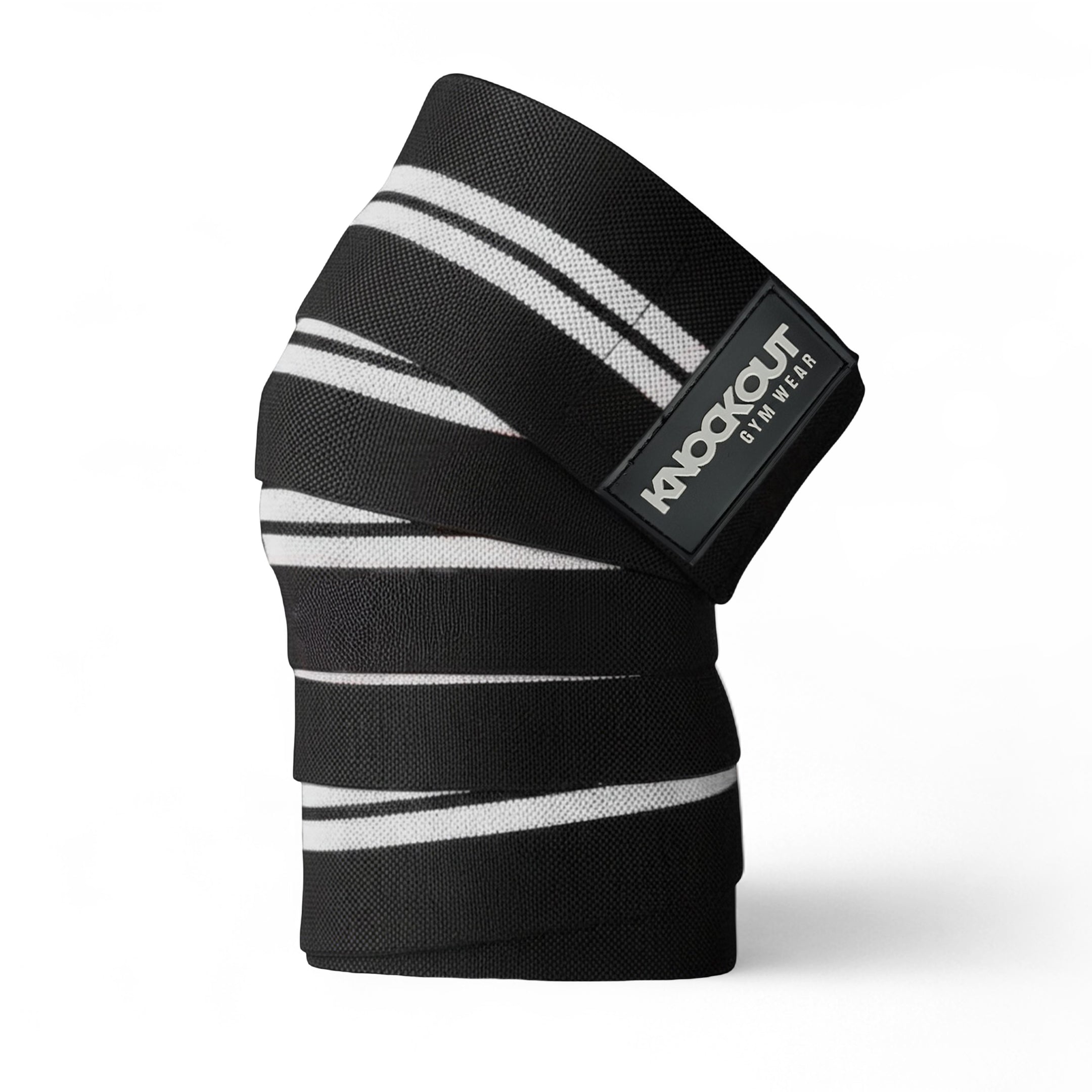 Knockout 78In Knee Wraps - Grey
