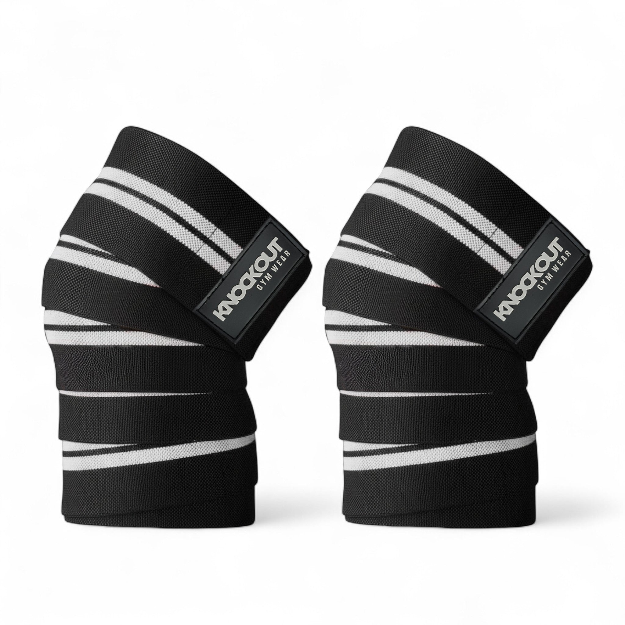 Knockout 78In Knee Wraps - Grey