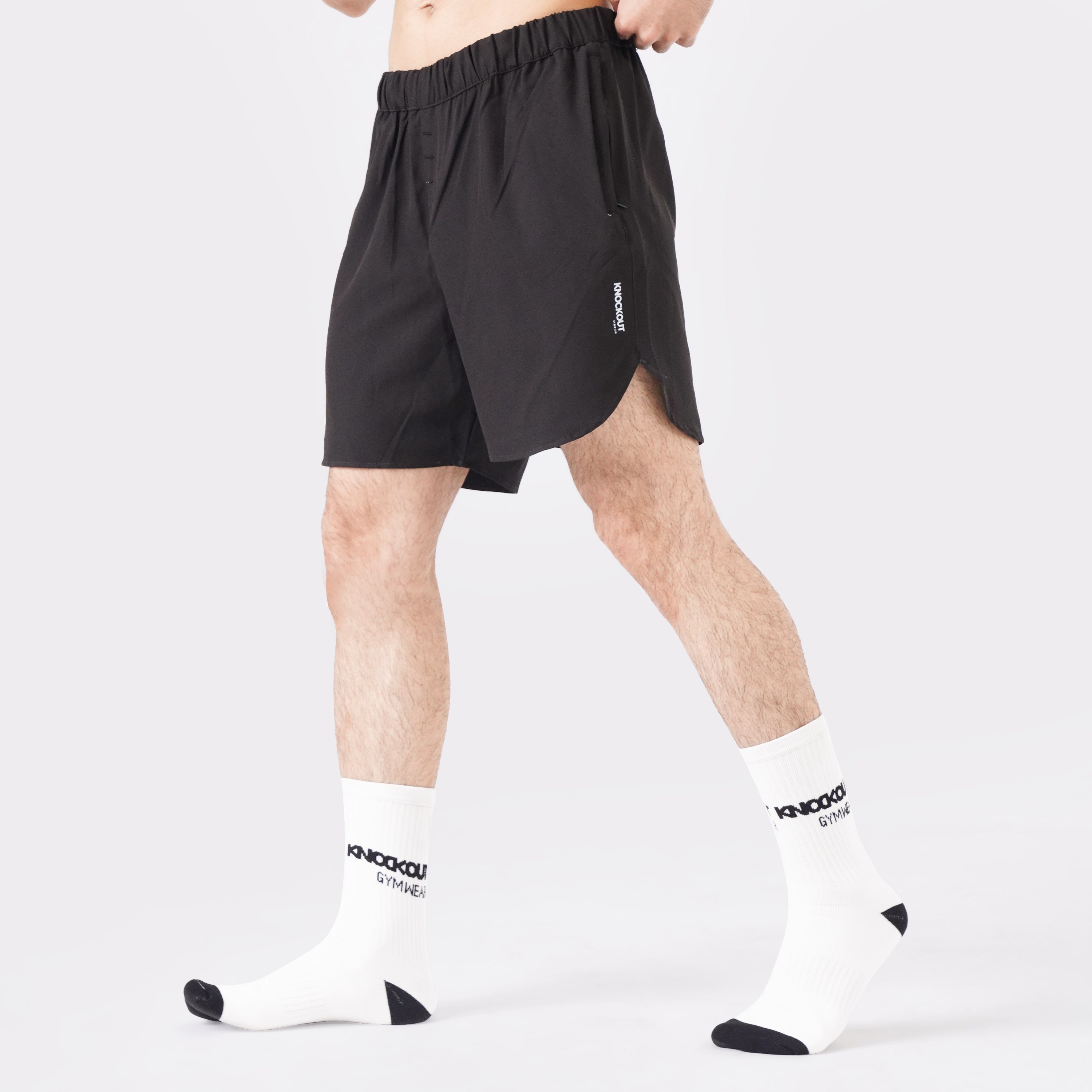 Men's Black Training Shorts