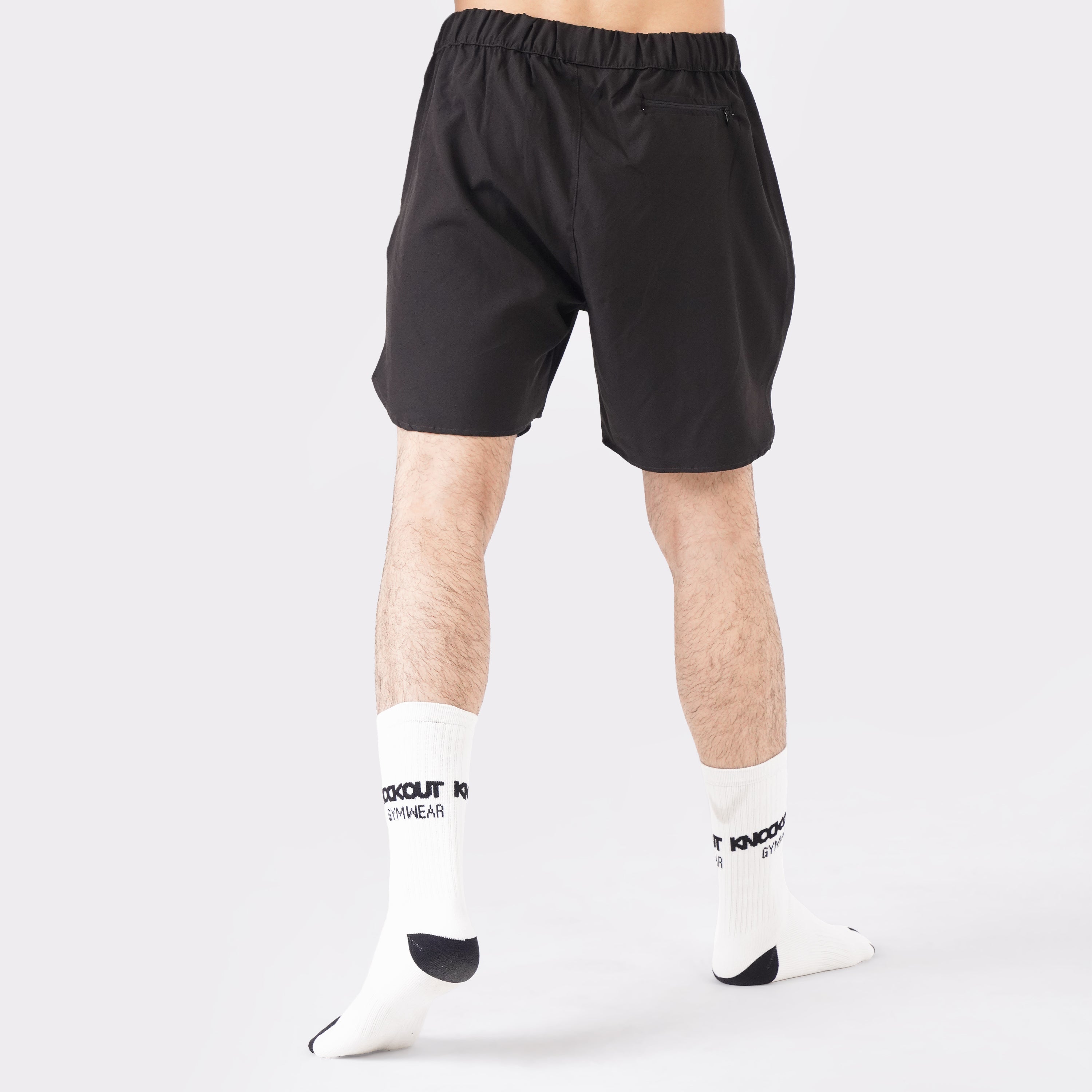 Men's Black Training Shorts
