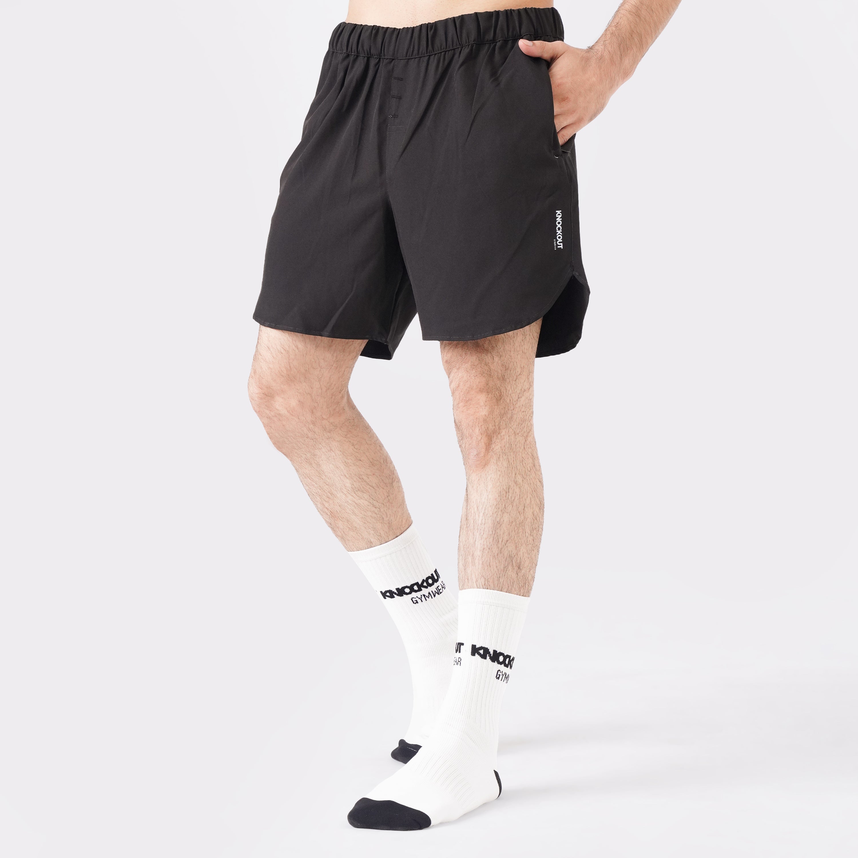 Men's Black Training Shorts