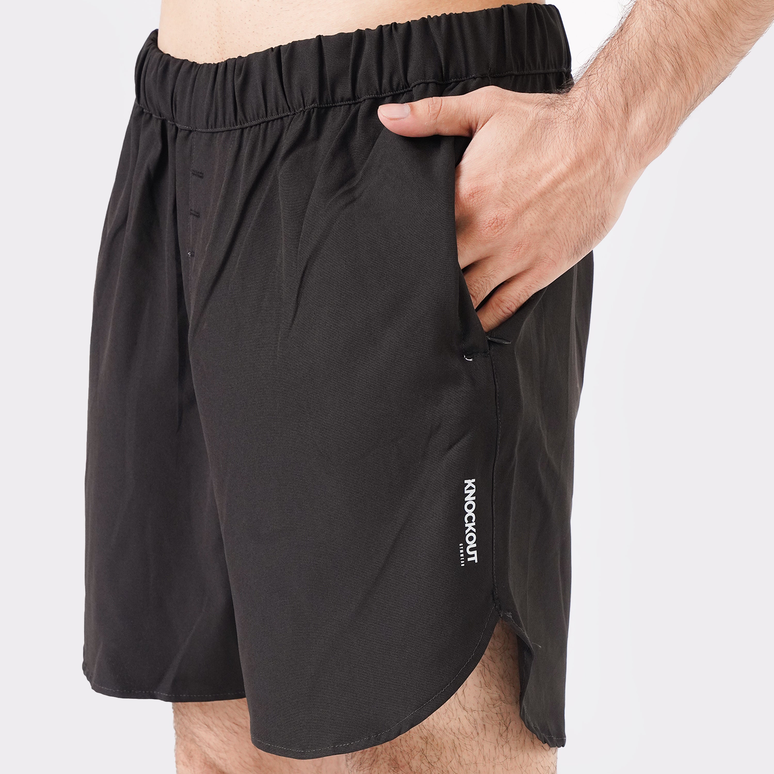 Men's Black Training Shorts