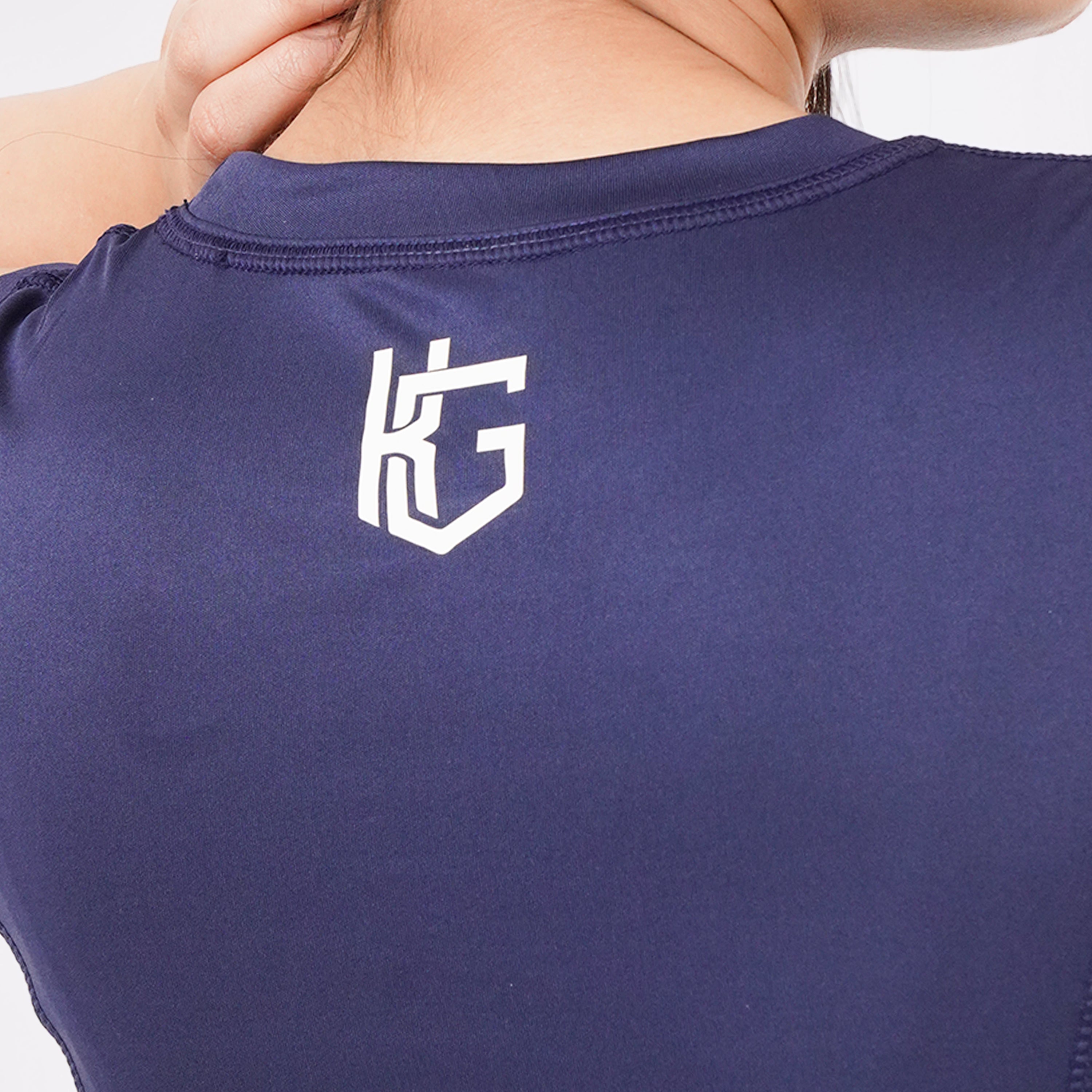 knockout Women Tank Top - Navy Blue