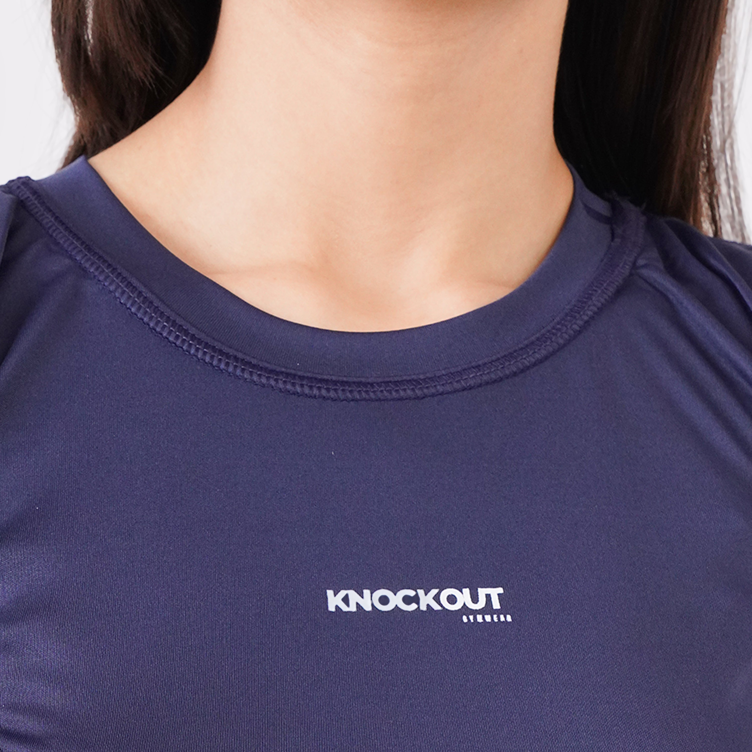 knockout Women Tank Top - Navy Blue