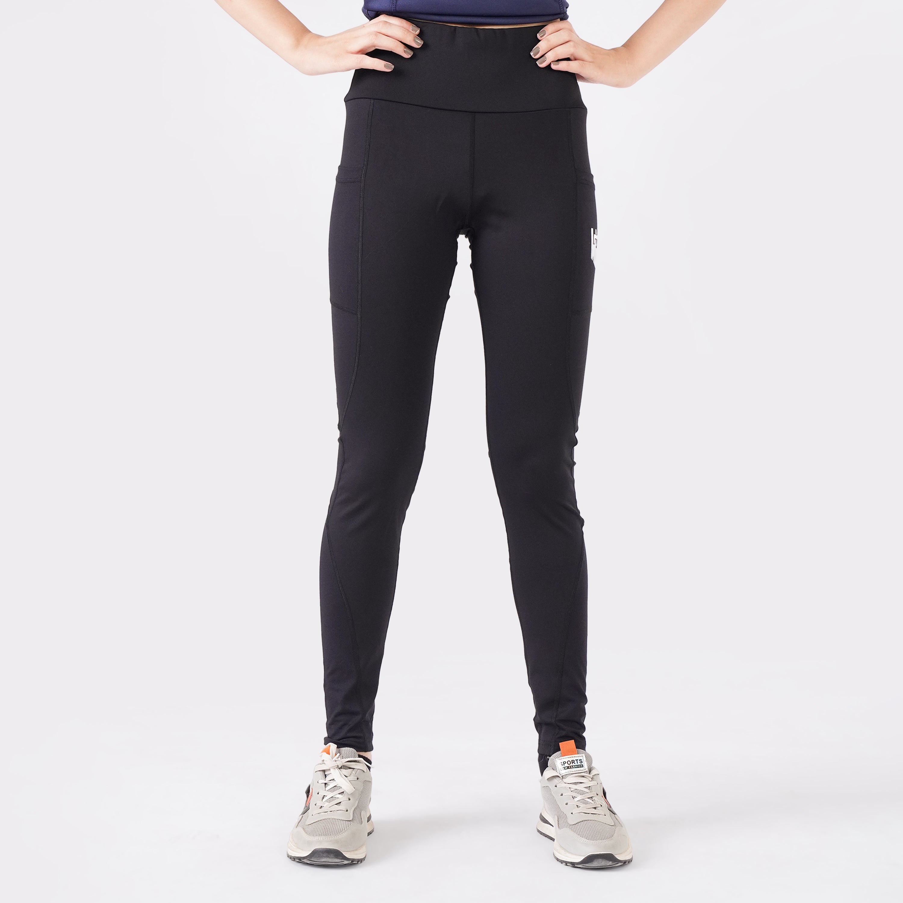 Knockout Black FlexFit Active Leggings
