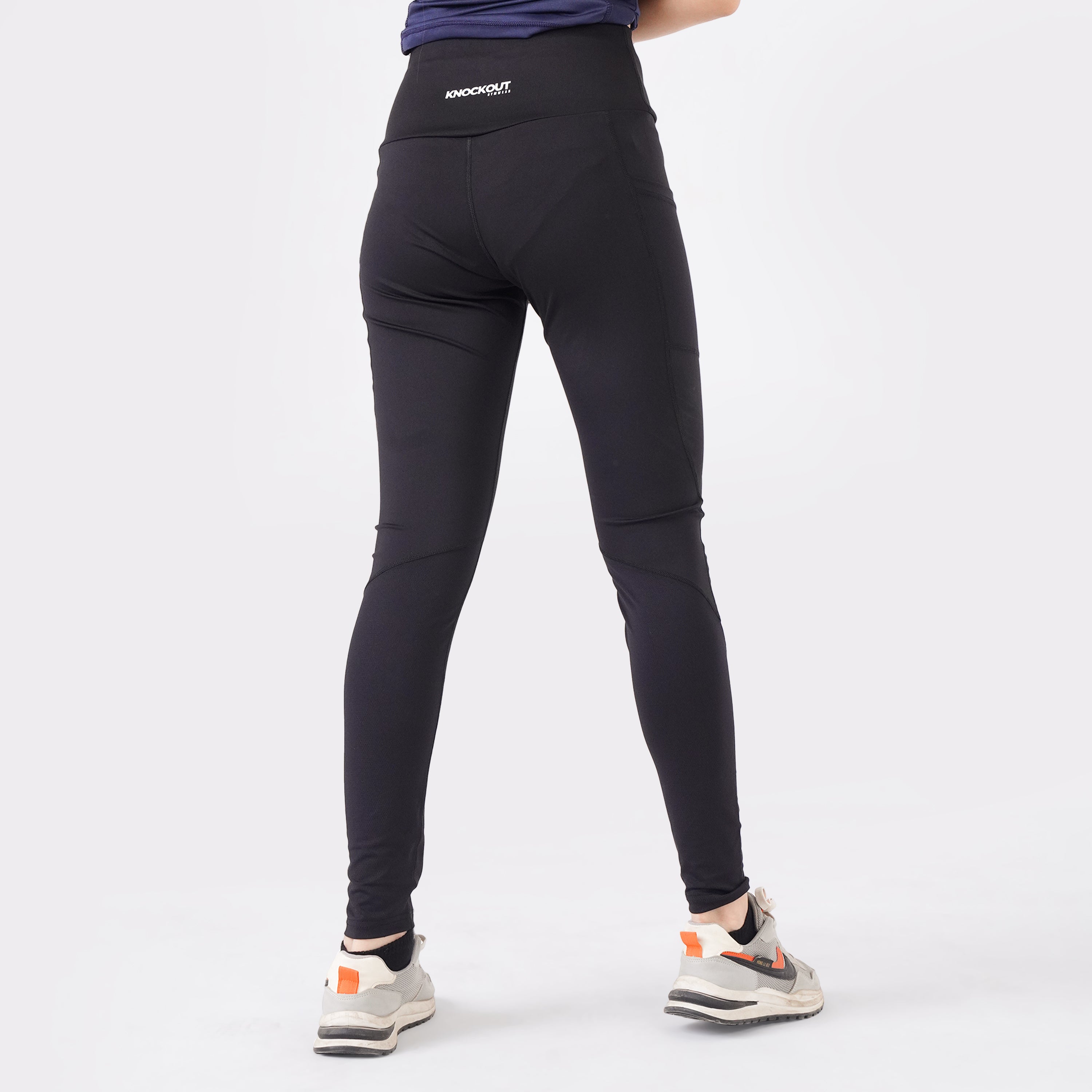 Knockout Black FlexFit Active Leggings
