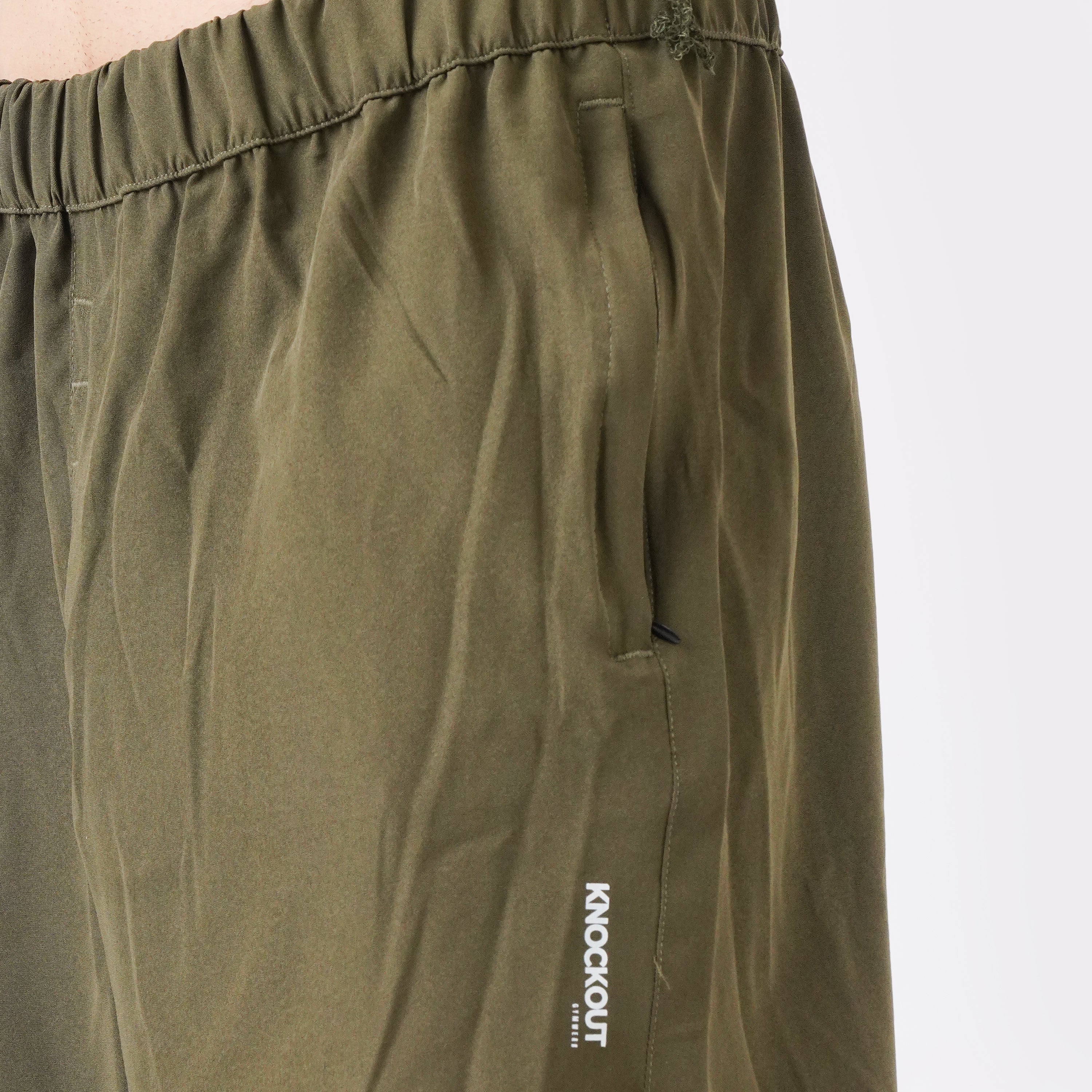 Men's Olive Green Training Shorts