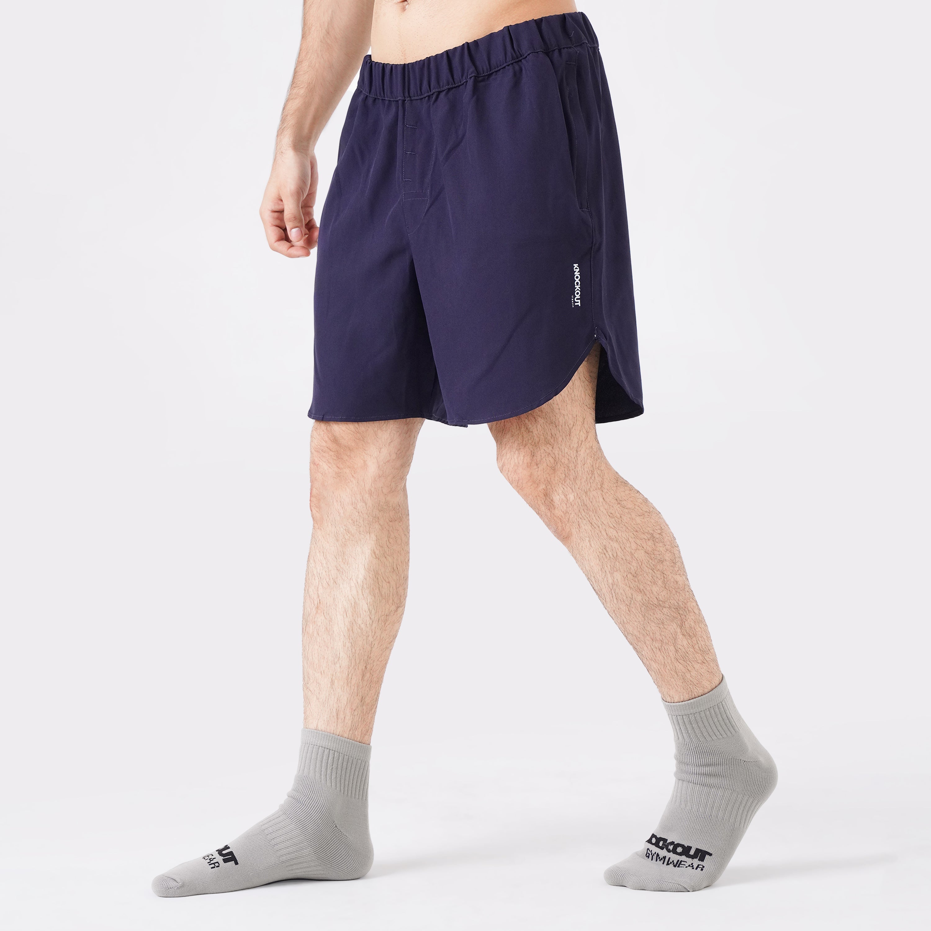 Men's Navy Blue Training Shorts