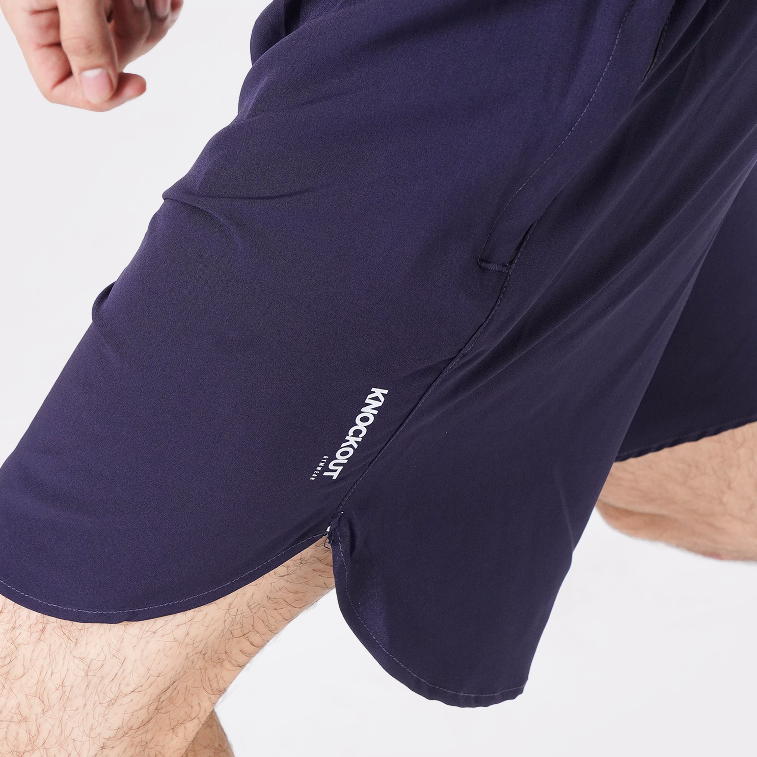 Men's Navy Blue Training Shorts