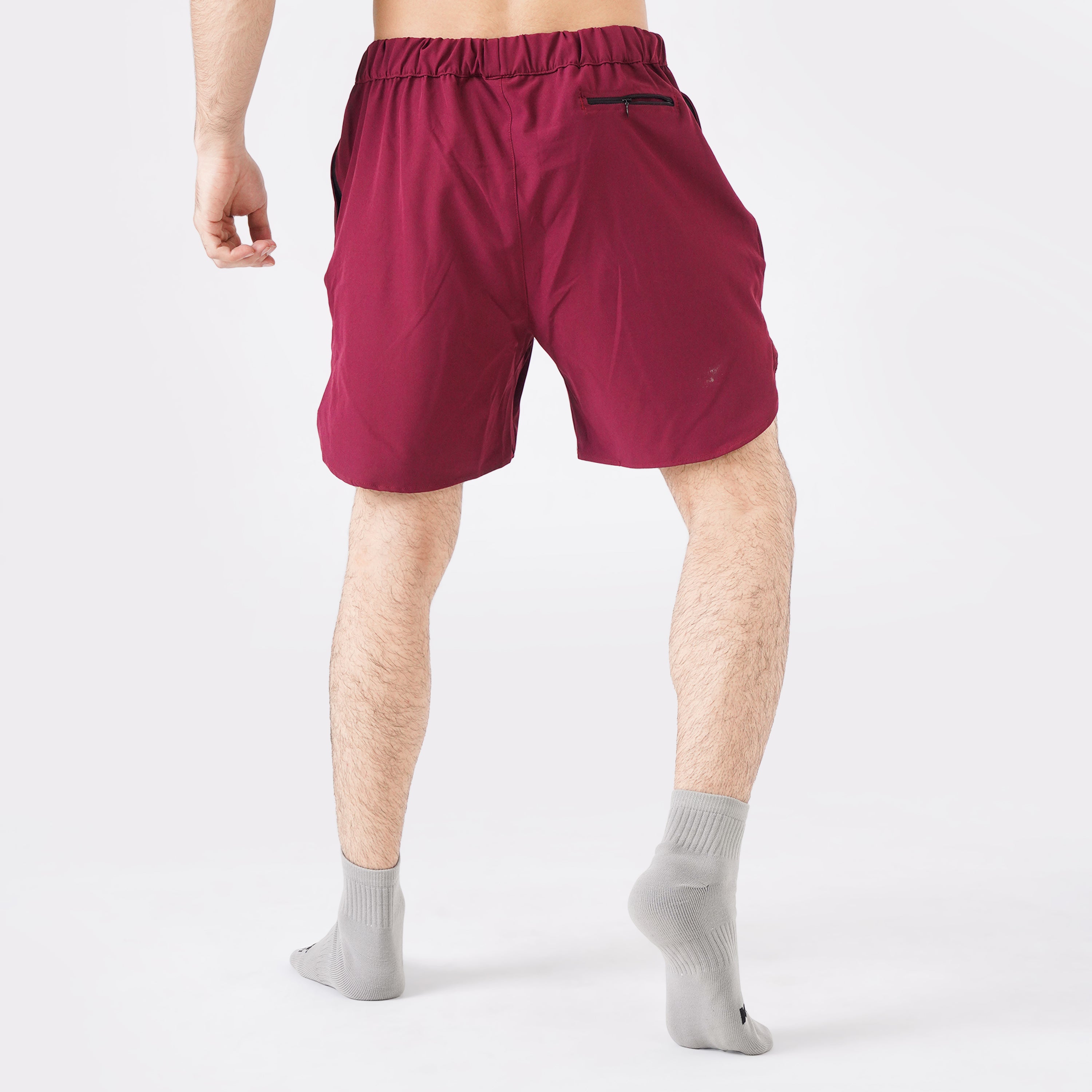 Men's Maroon Training Shorts