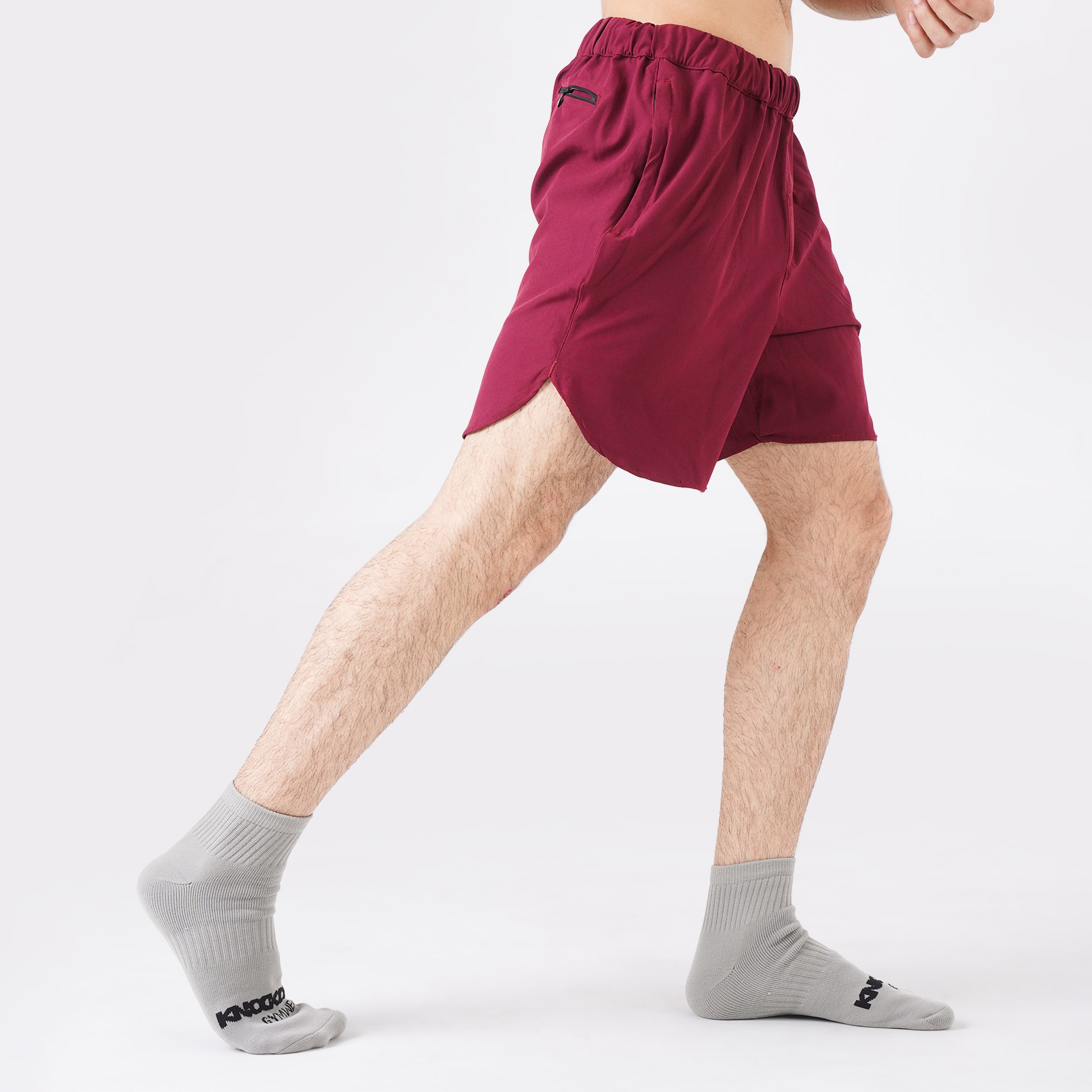 Men's Maroon Training Shorts