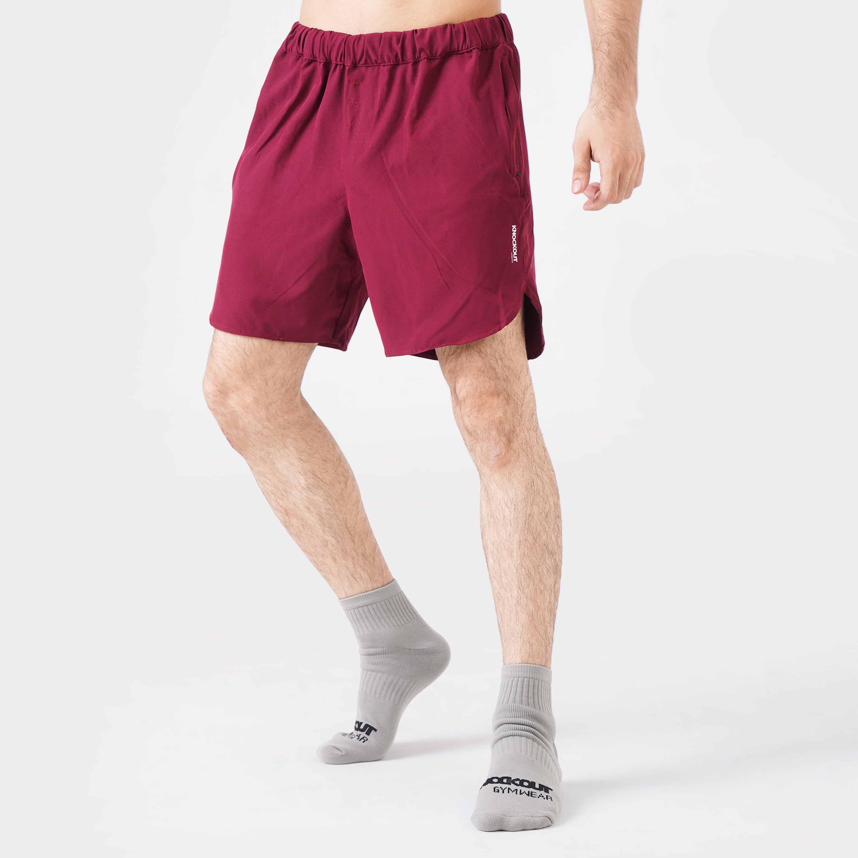 Men's Maroon Training Shorts