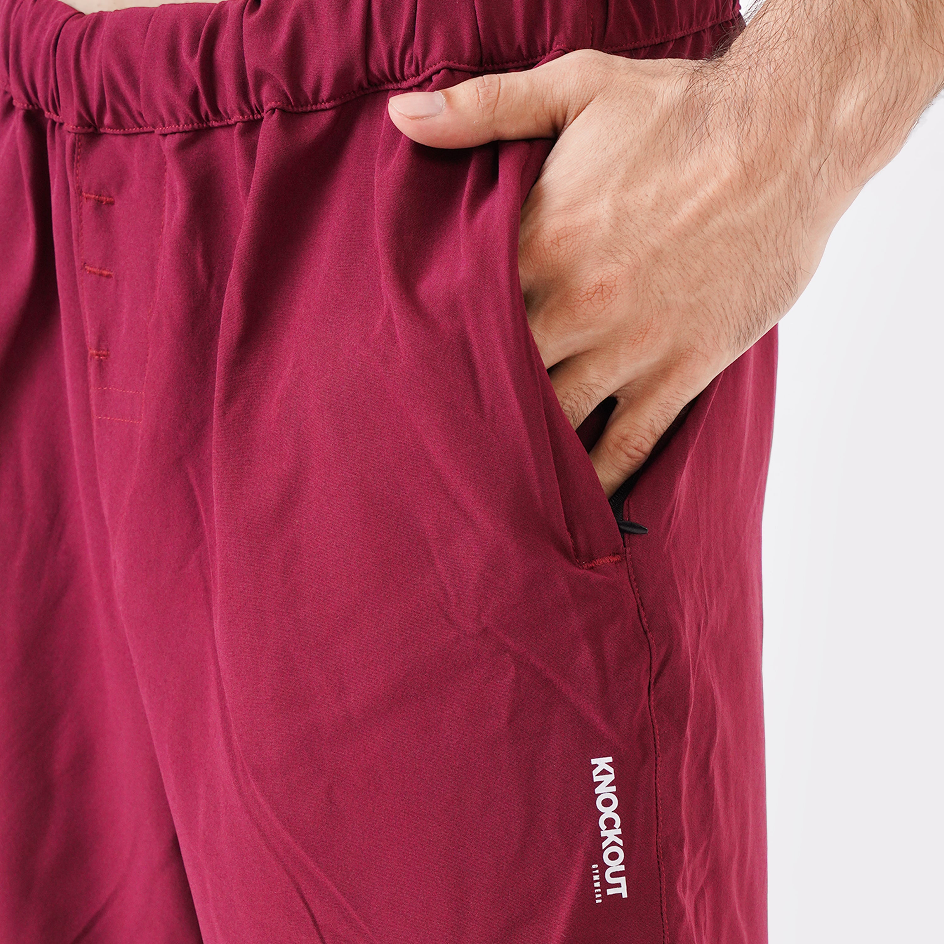 Men's Maroon Training Shorts