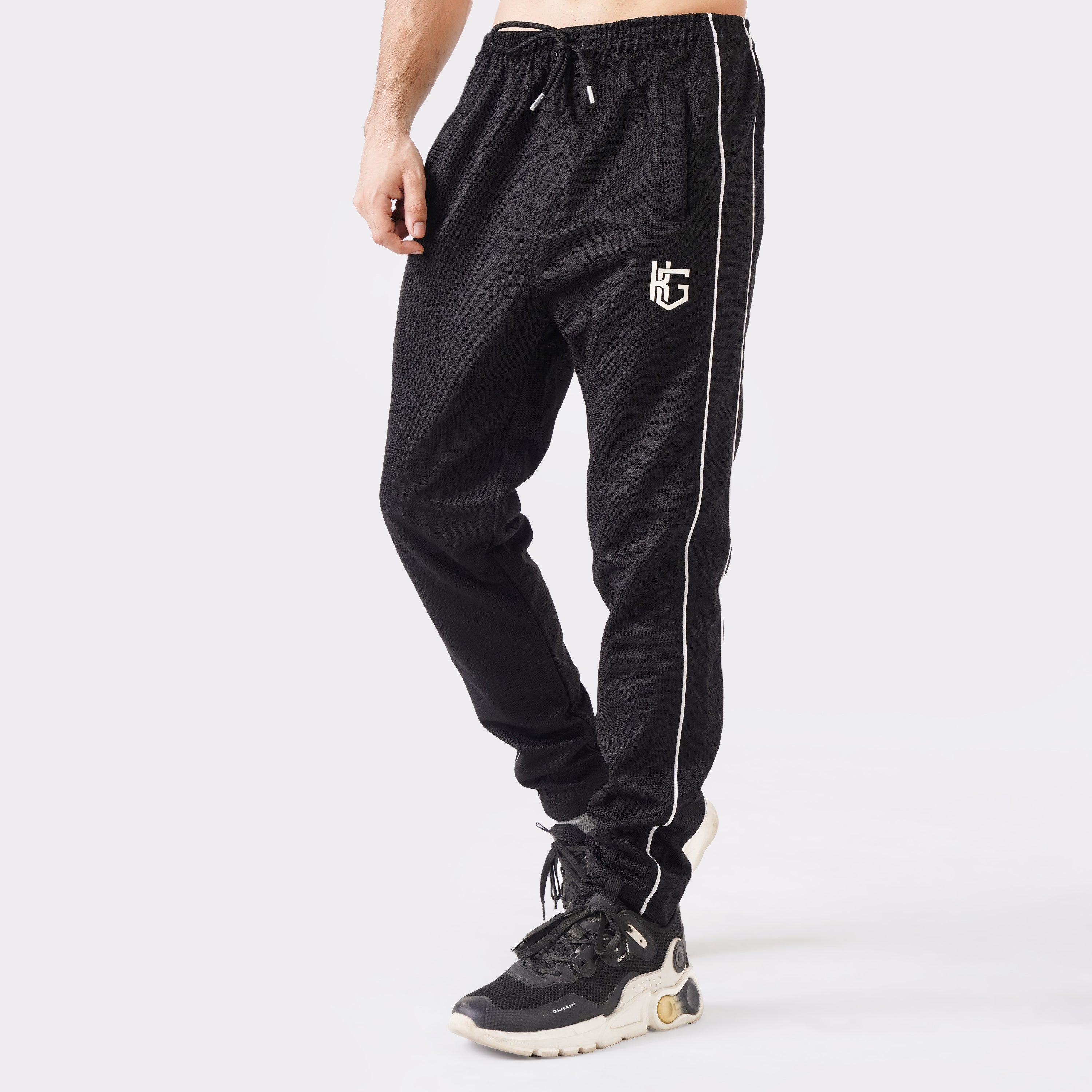 Knockout Mesh Trousers - Black