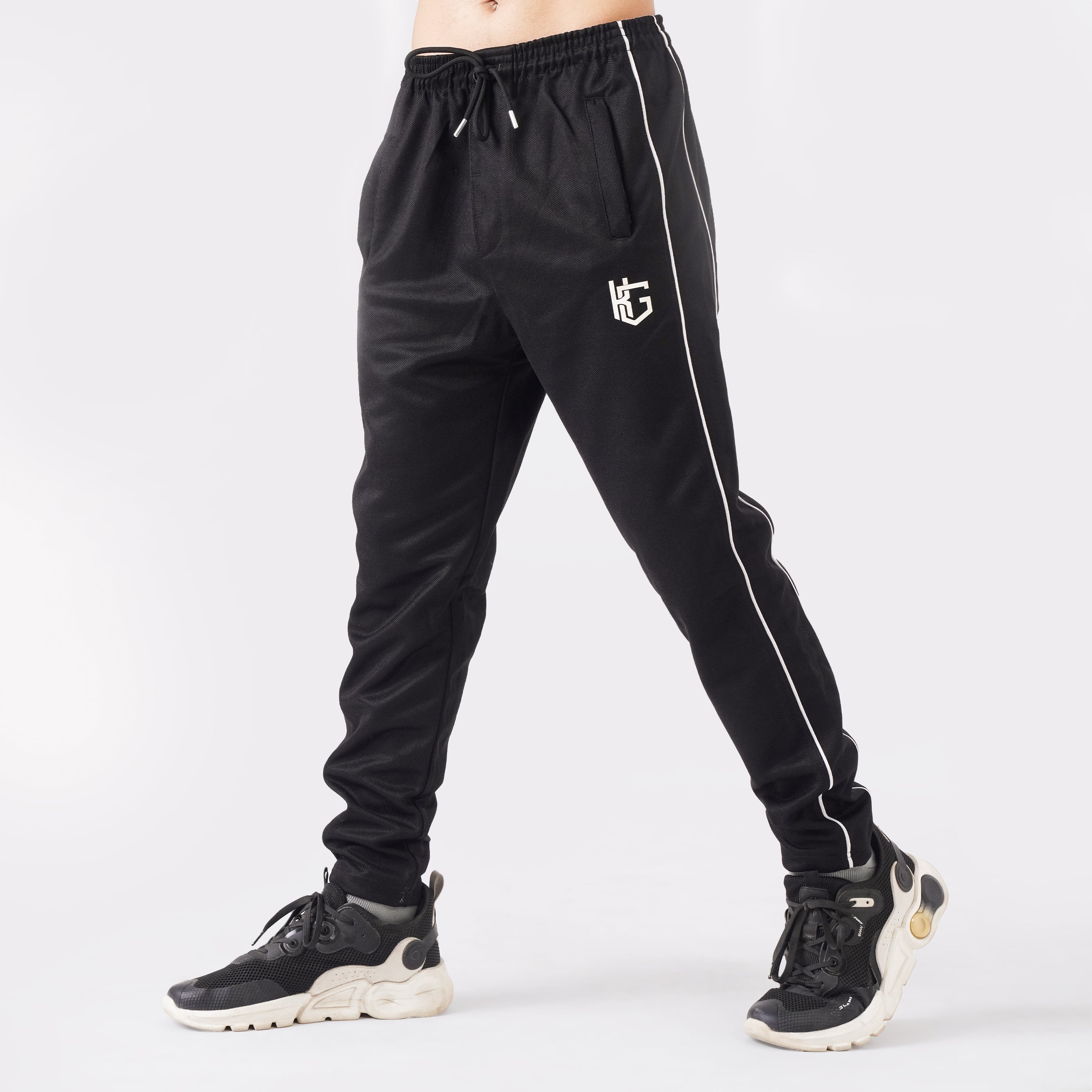 Knockout Mesh Trousers - Black