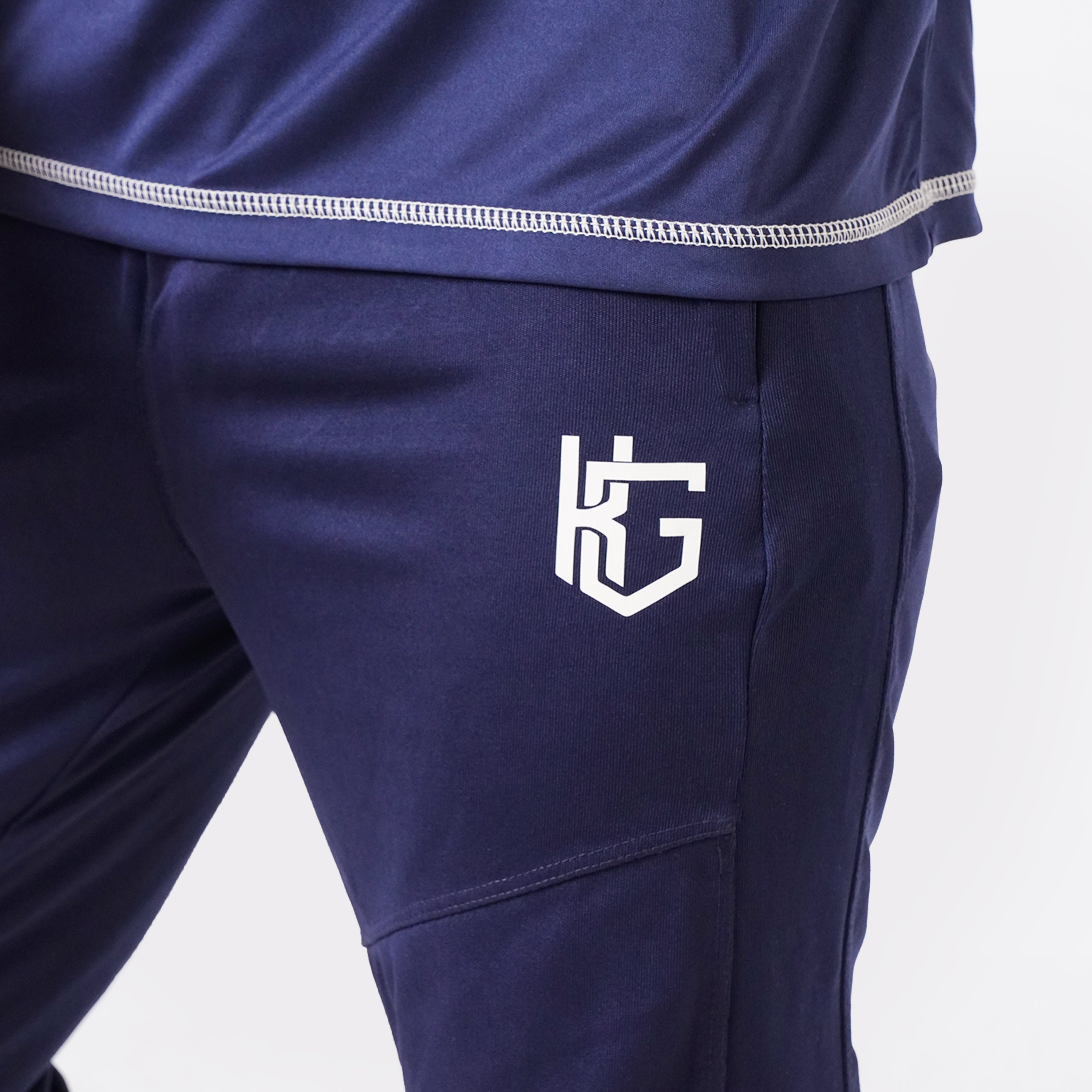 Knockout Sprint Trousers-Navy blue