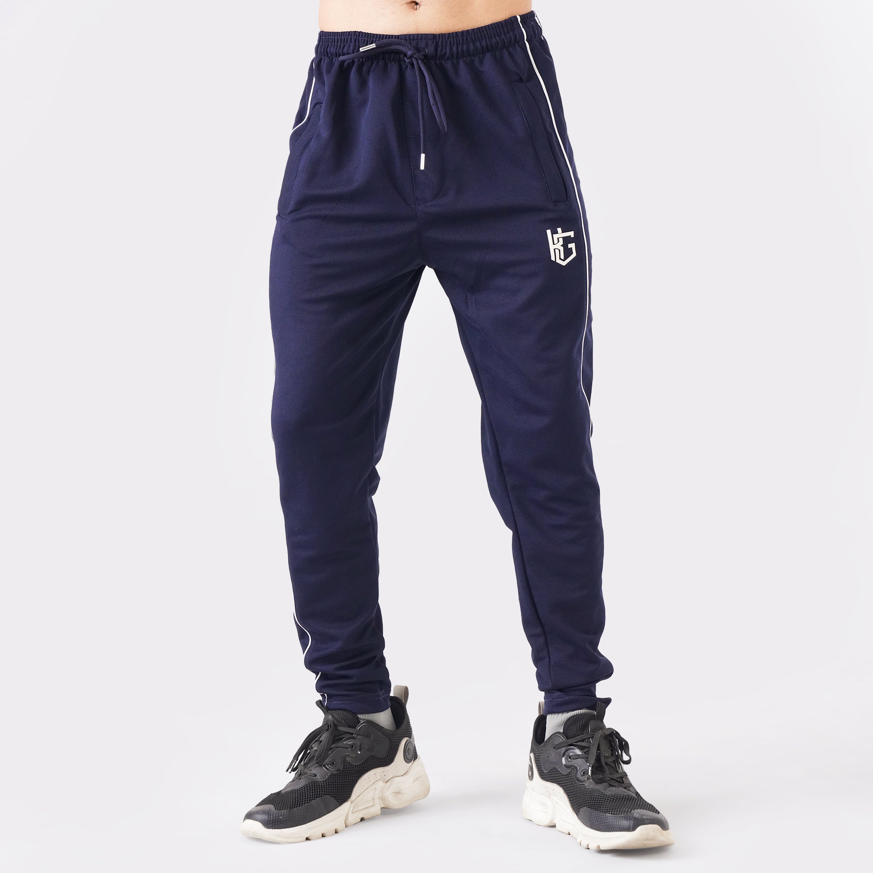 Knockout Mesh Trousers - Navy