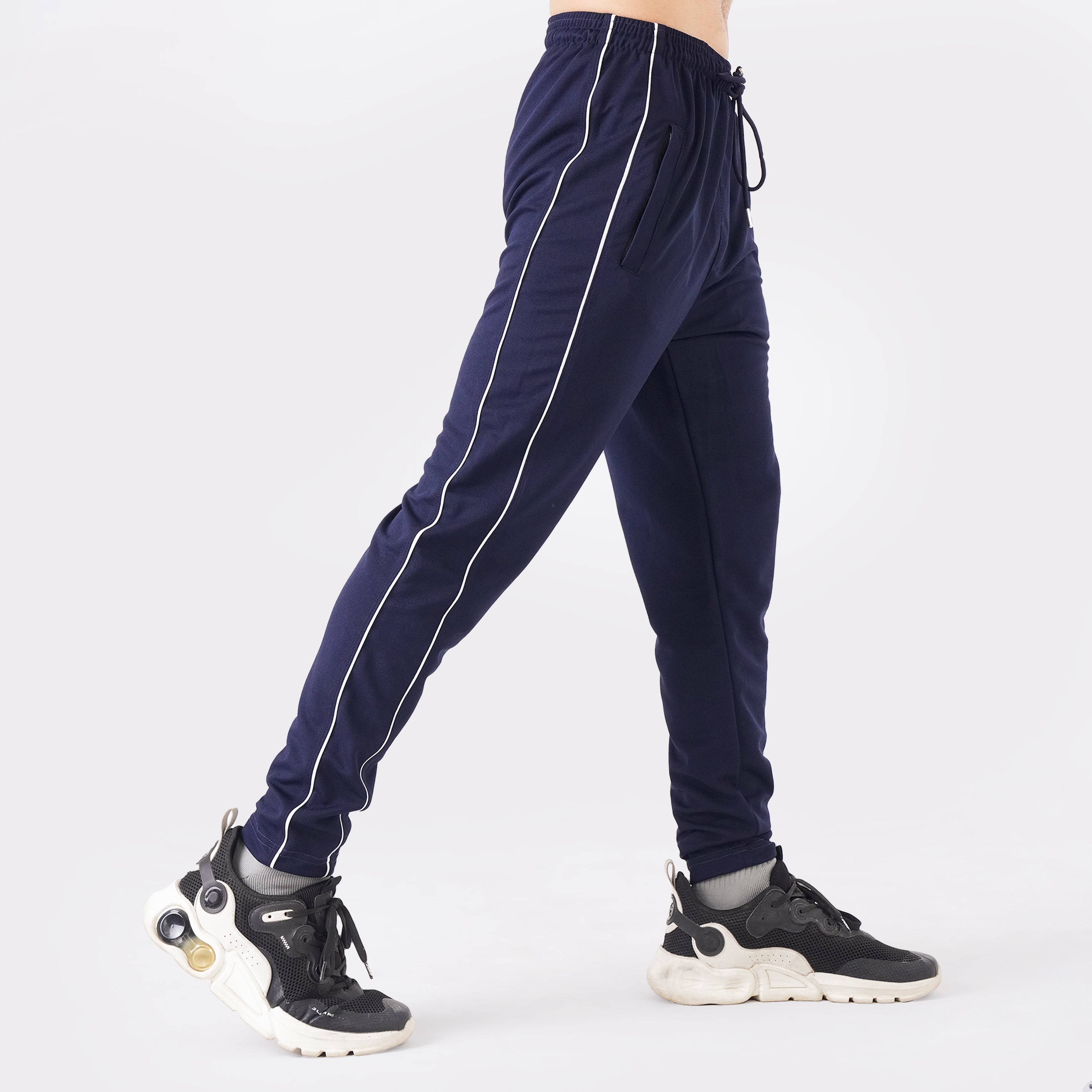 Knockout Mesh Trousers - Navy