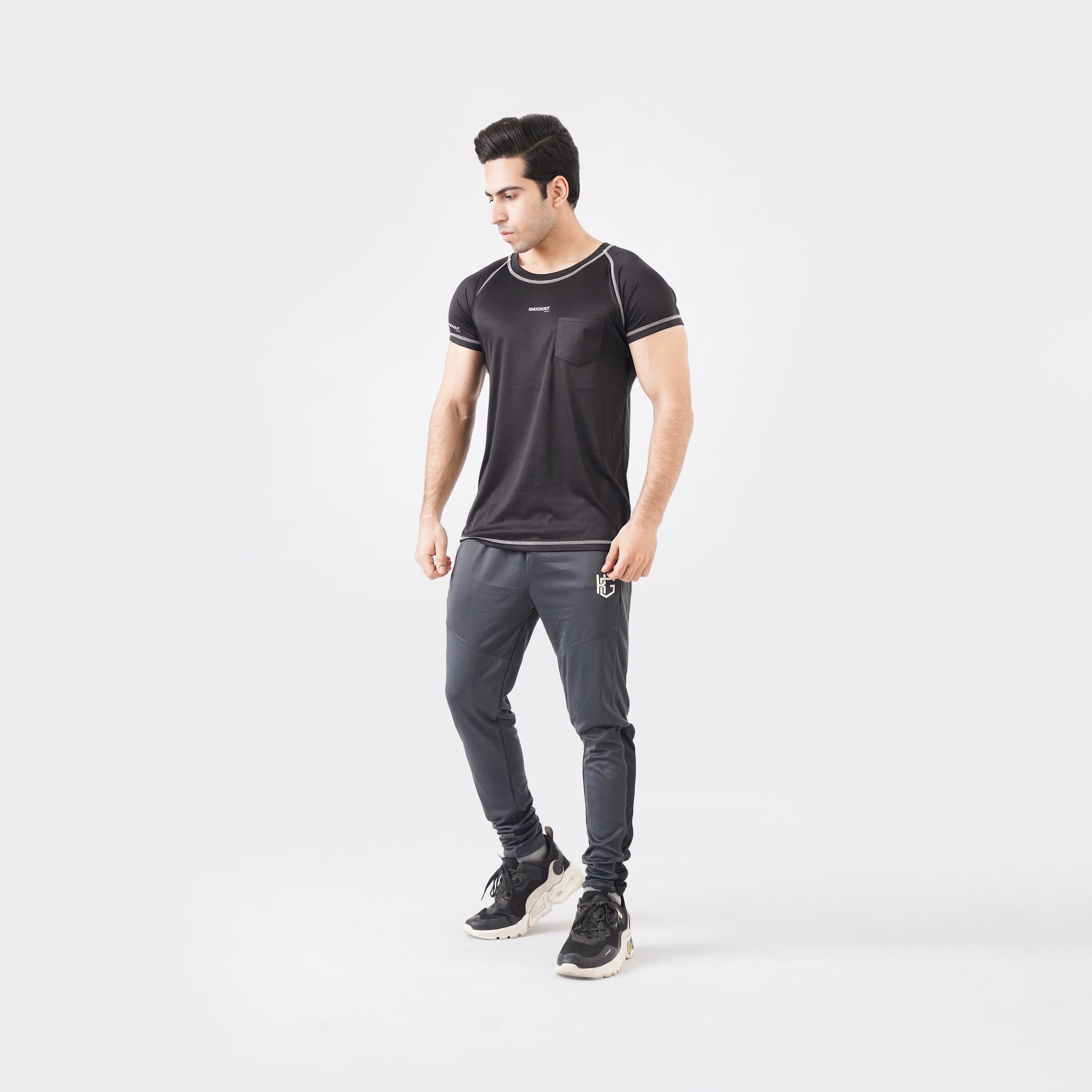 Knockout Sprint Trousers- Gray