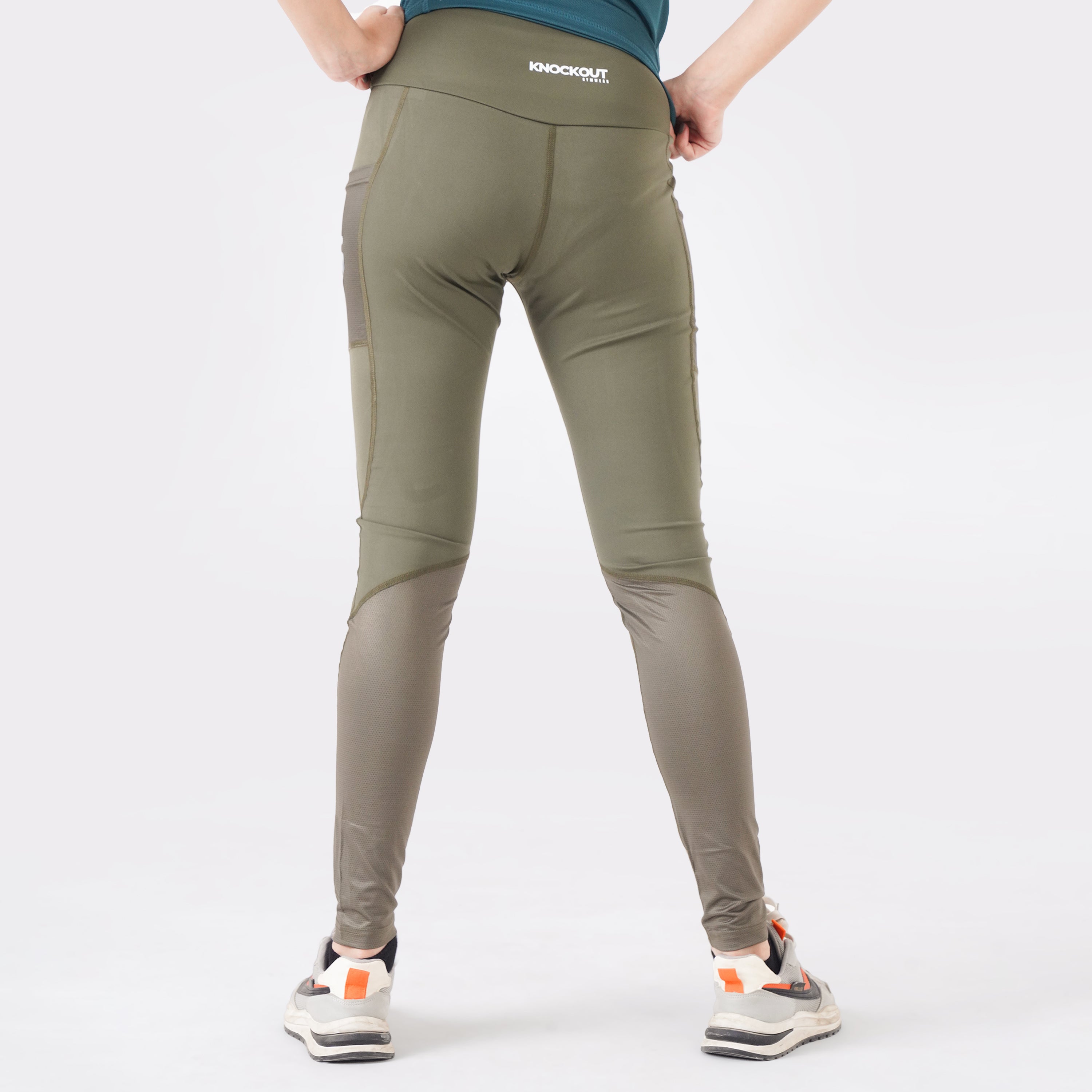 Knockout Green FlexFit Active Leggings