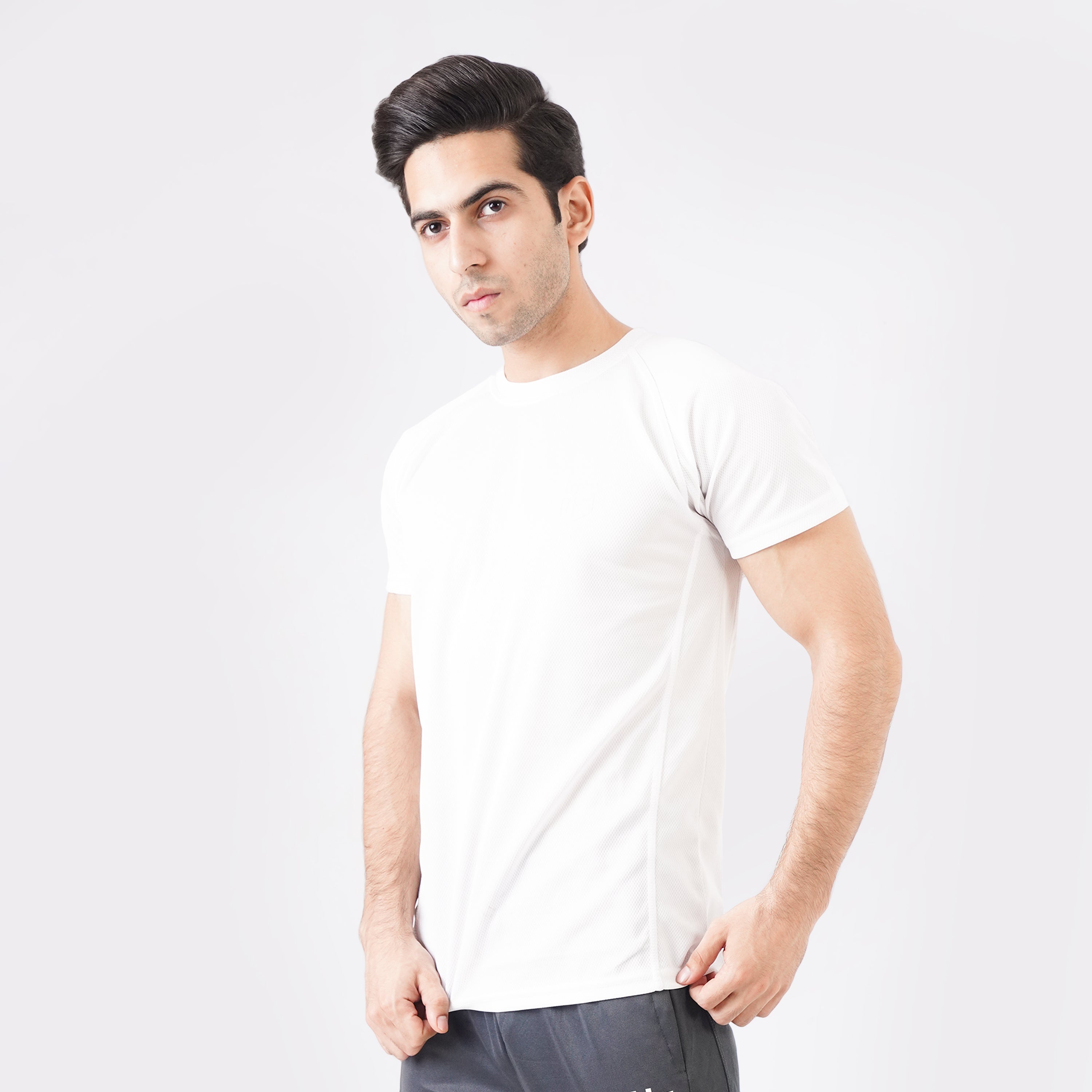 Knockout Mesh T-Shirt - White