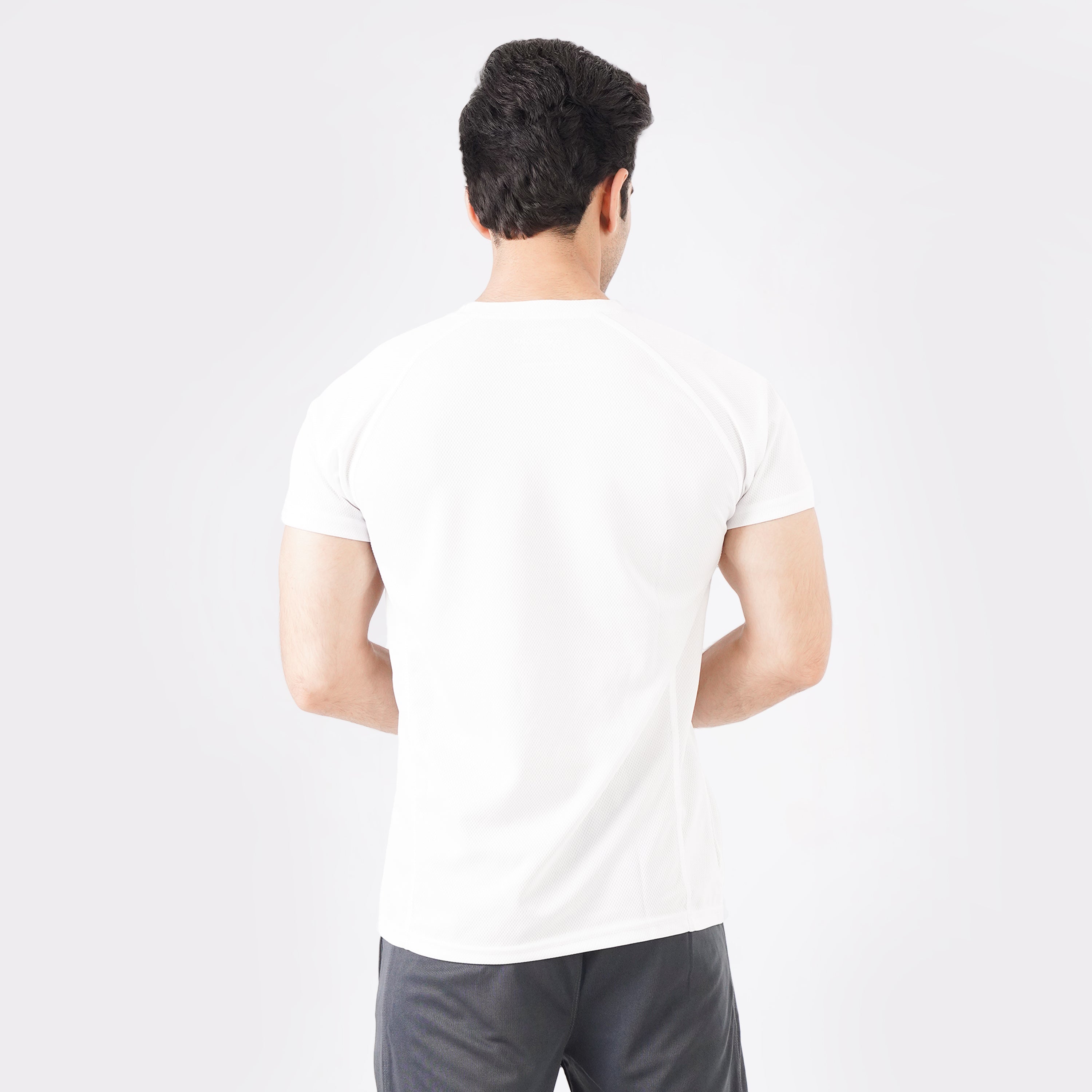 Knockout Mesh T-Shirt - White