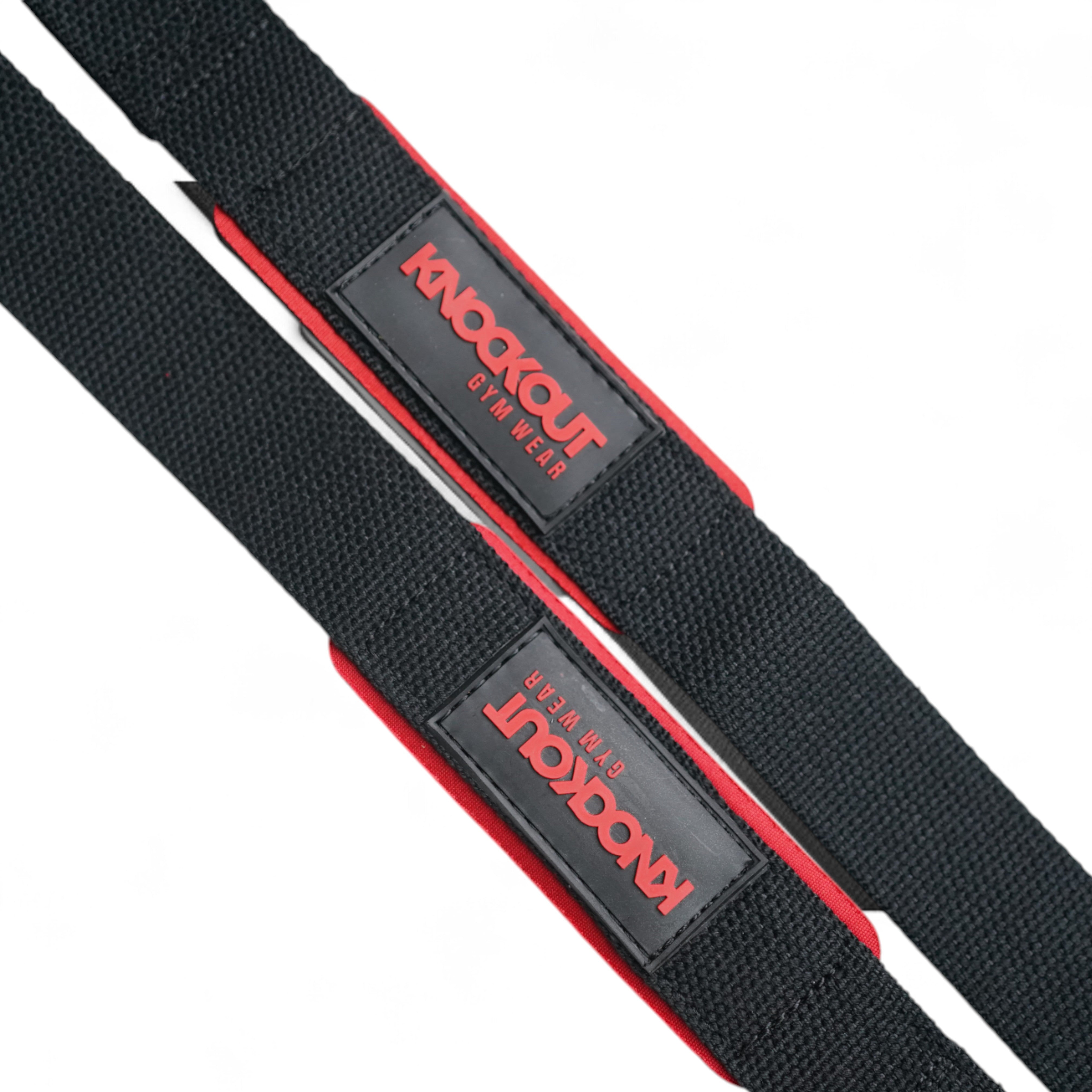 Knockout Black Lifting Straps