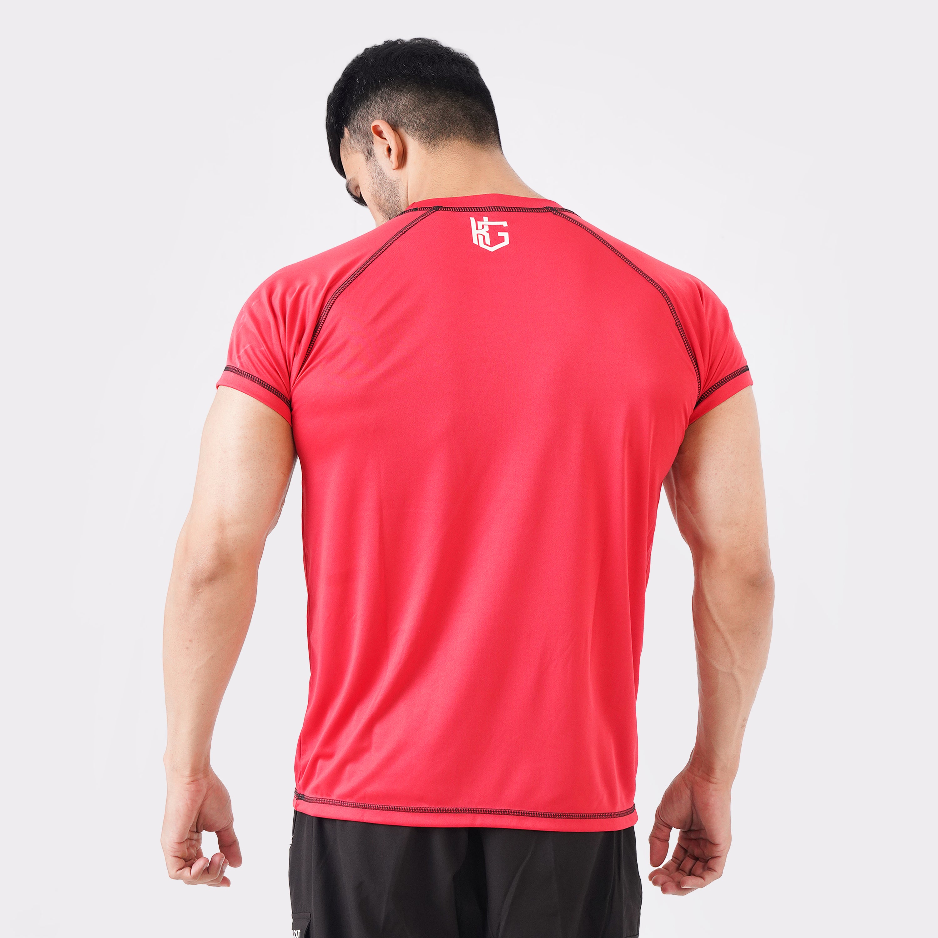 Knockout Compression T-Shirt - Red