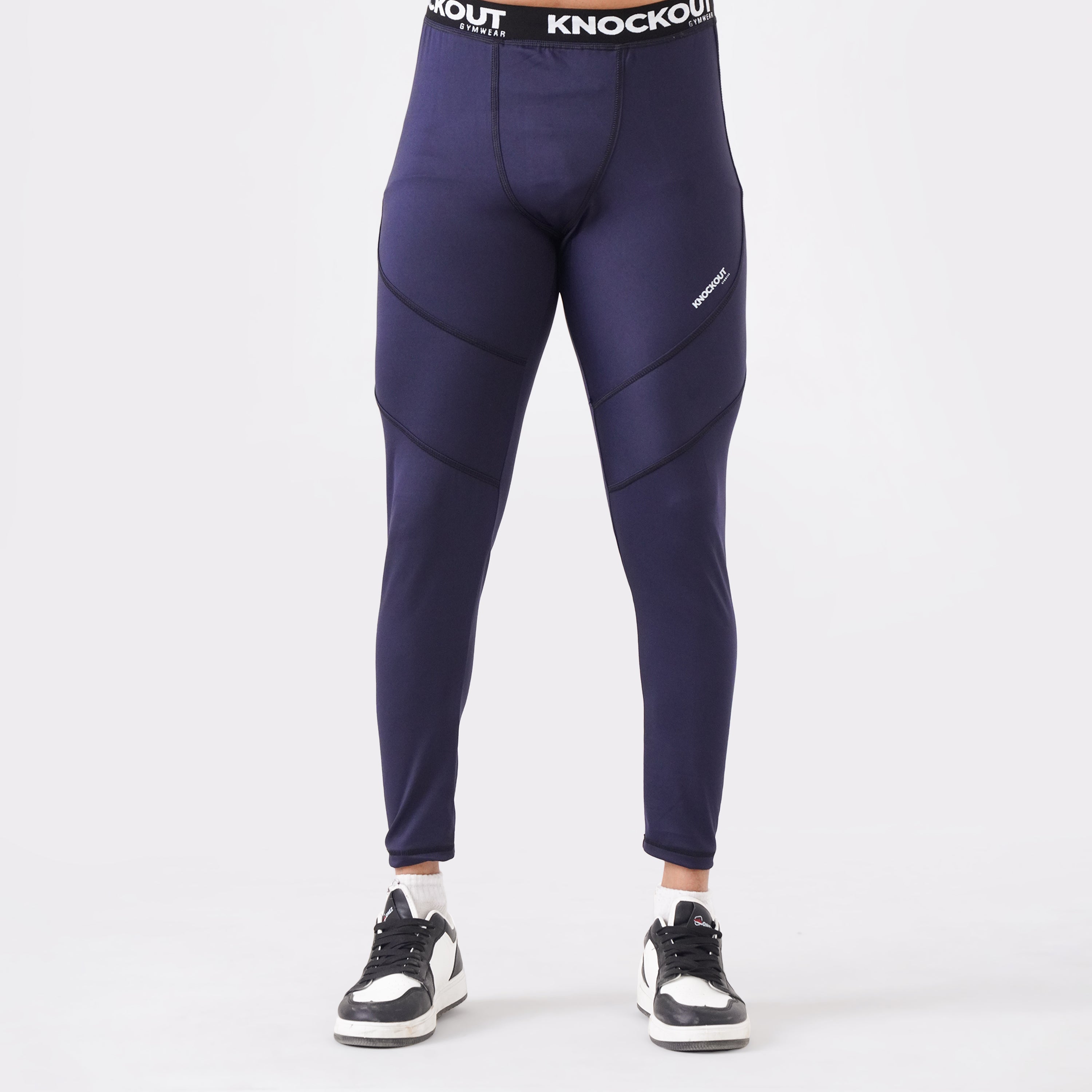 Knockout Men's Leggings - Navy