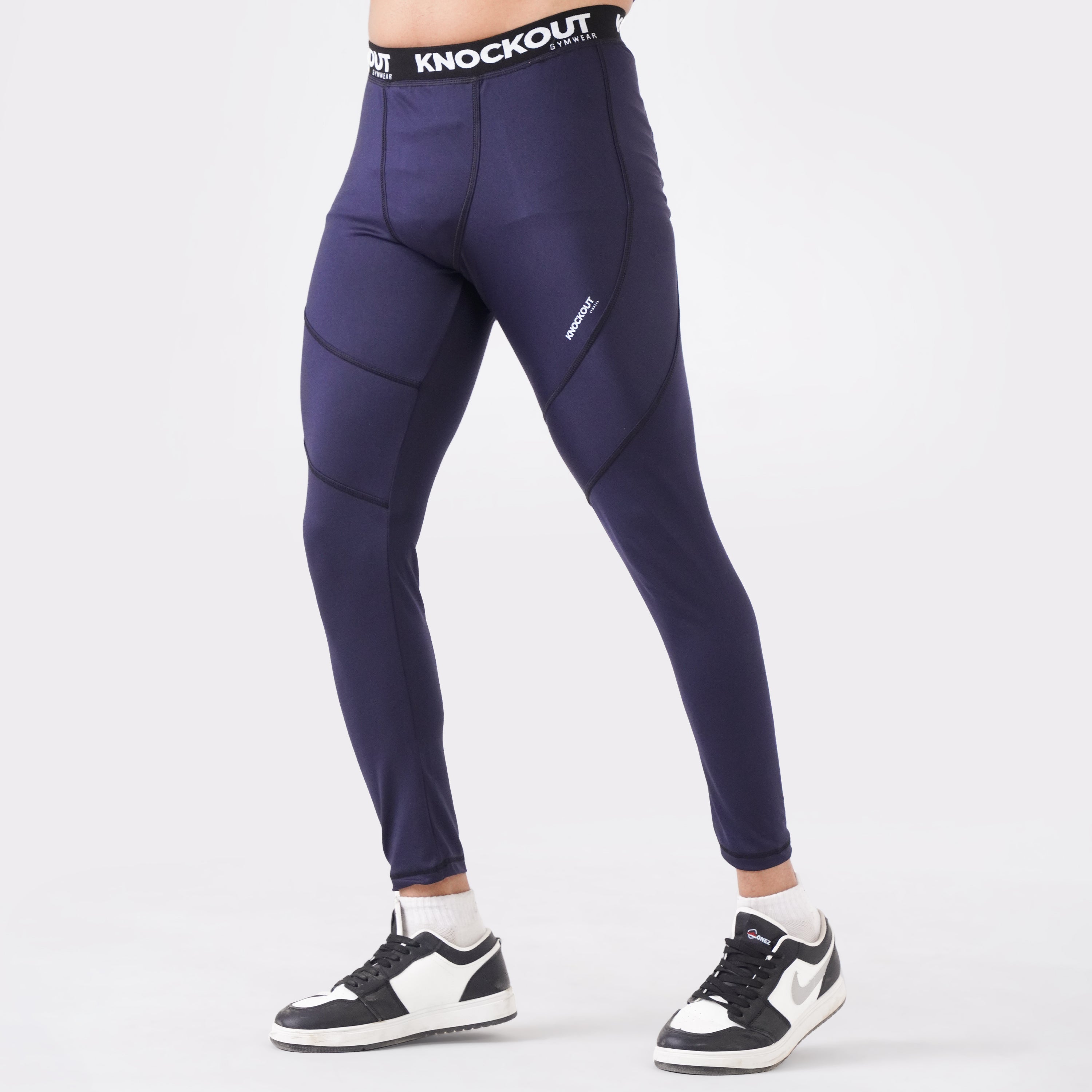 Knockout Men's Leggings - Navy