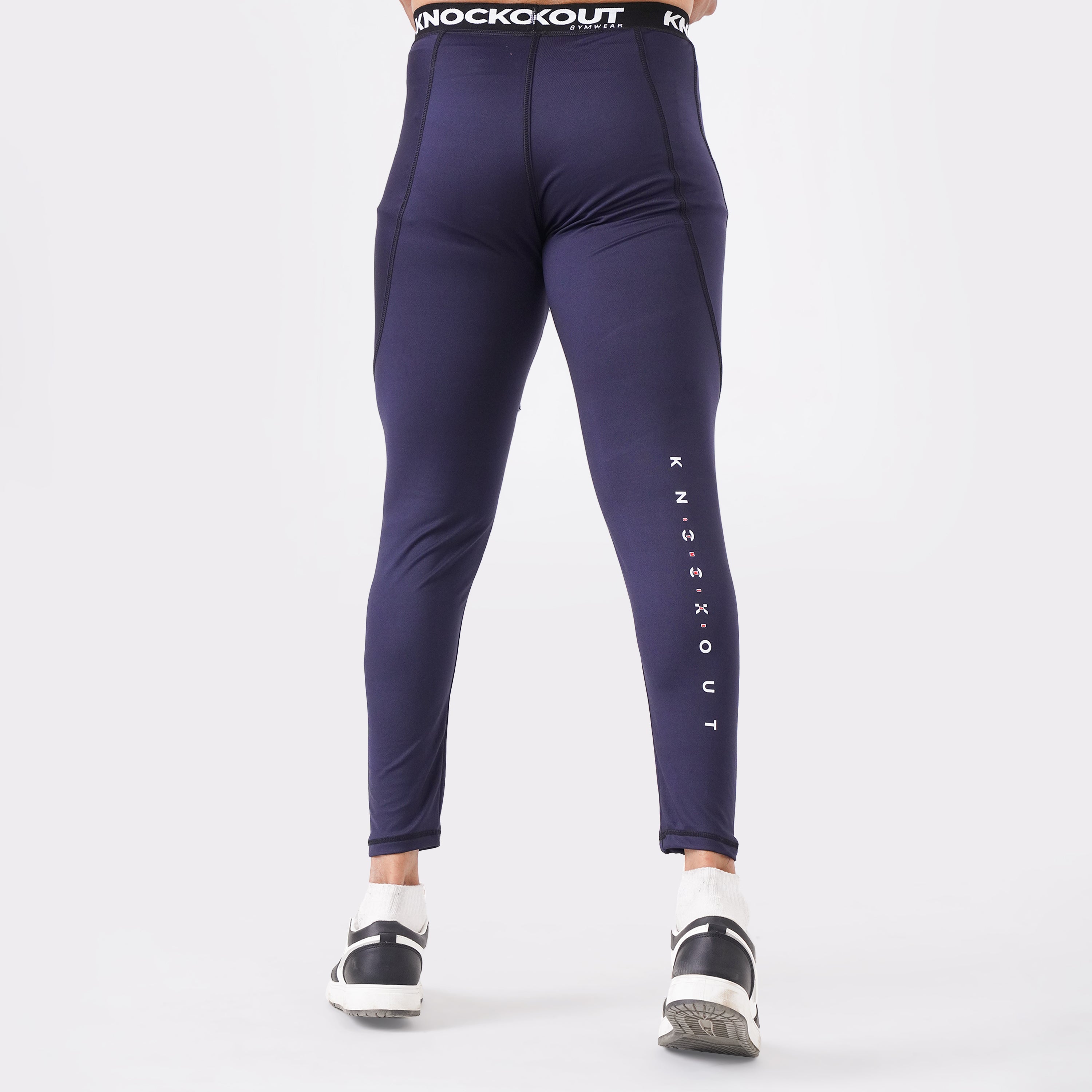 Knockout Men's Leggings - Navy