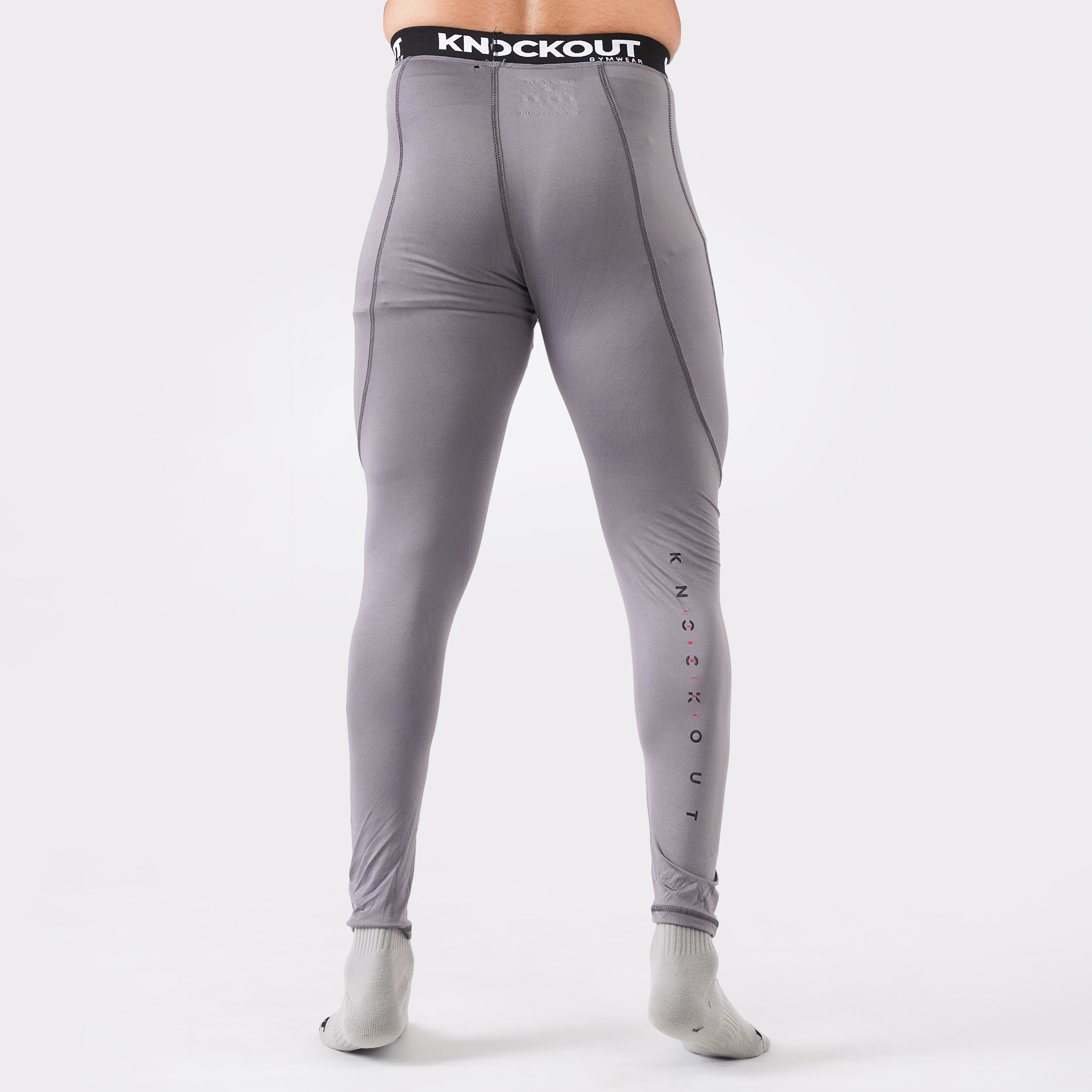 Knockout Men's Leggings - GRAY