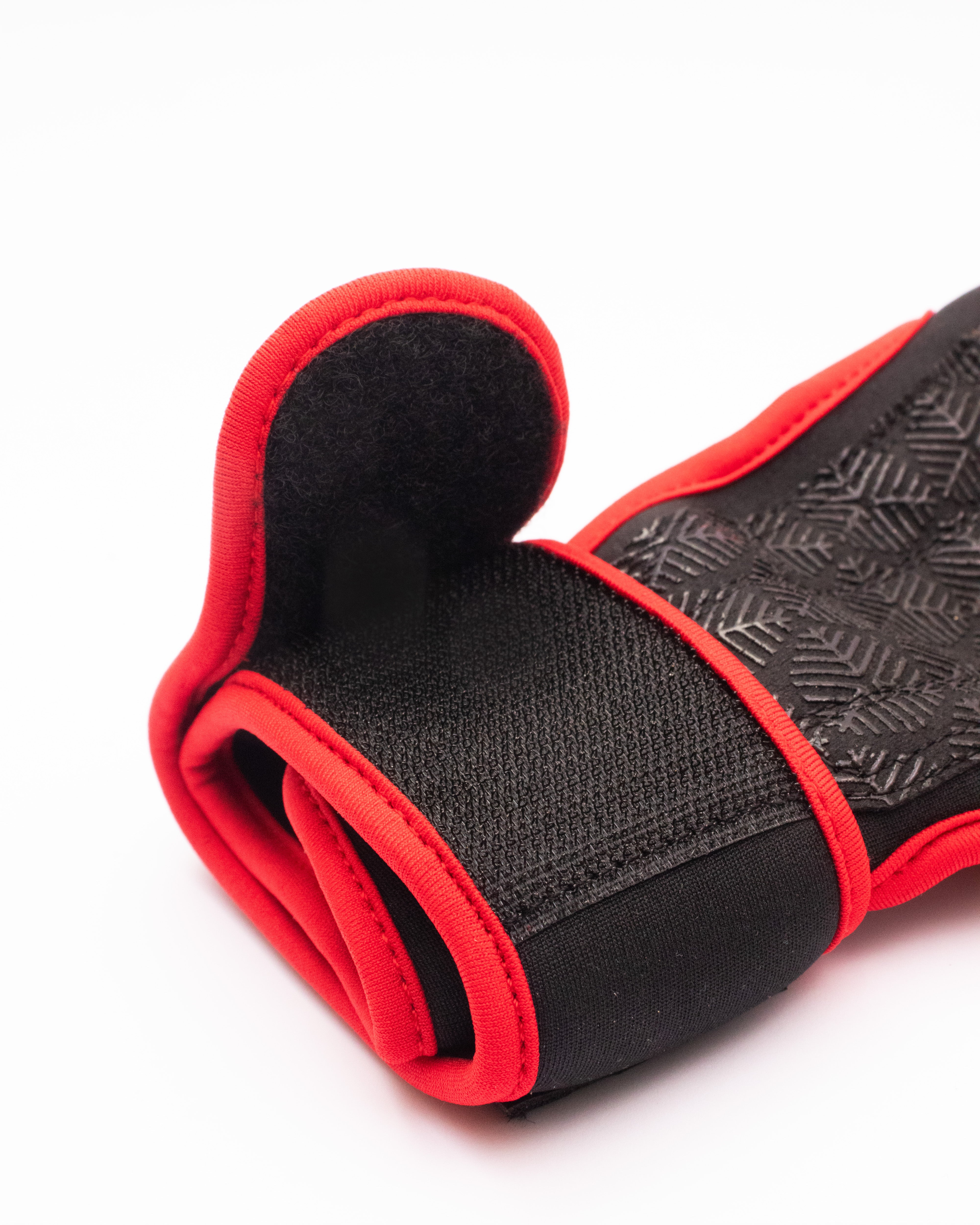 Knockout Red GripFlex Fitness Gloves