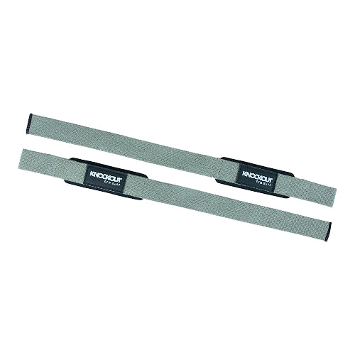 Knockout Gray Lifting Straps 2