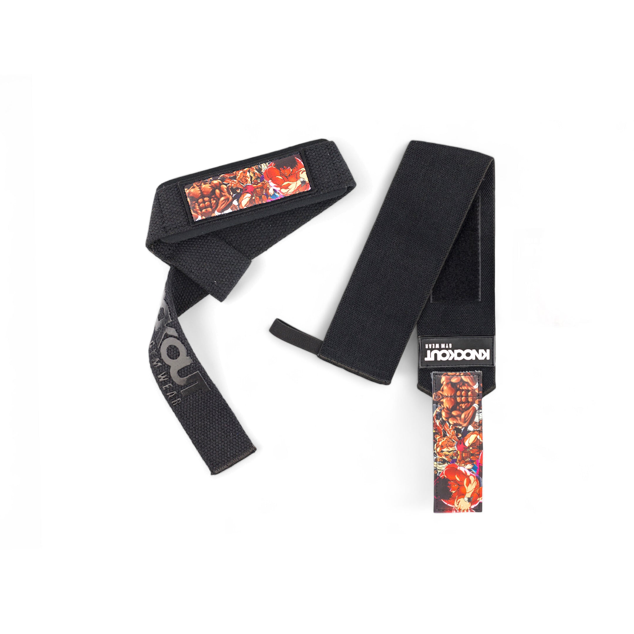 Knockout Bundle 2 in 1 Lifting Strap and wrist wrap