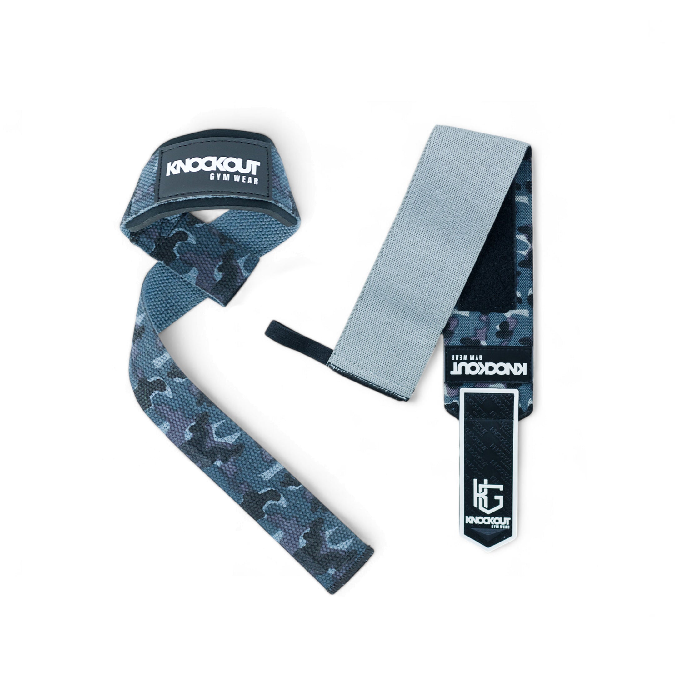 Knockout Bundle 2 in 1 Lifting Strap and wrist wrap