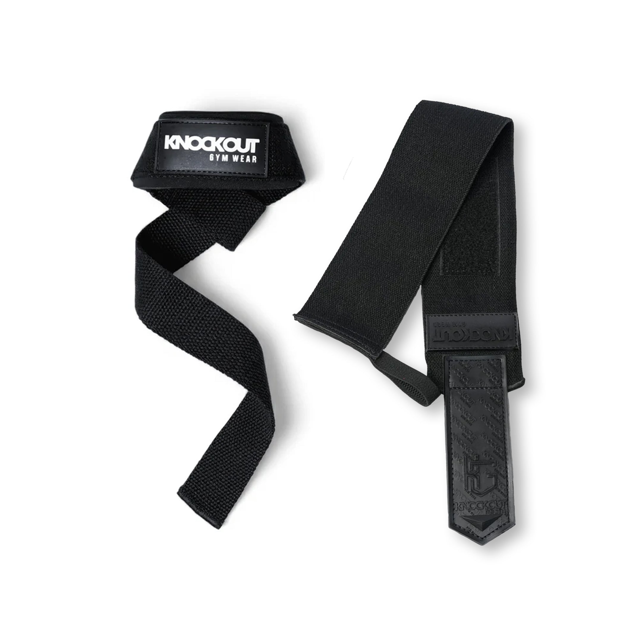 Knockout Bundle 2 in 1 Lifting Strap and wrist wrap
