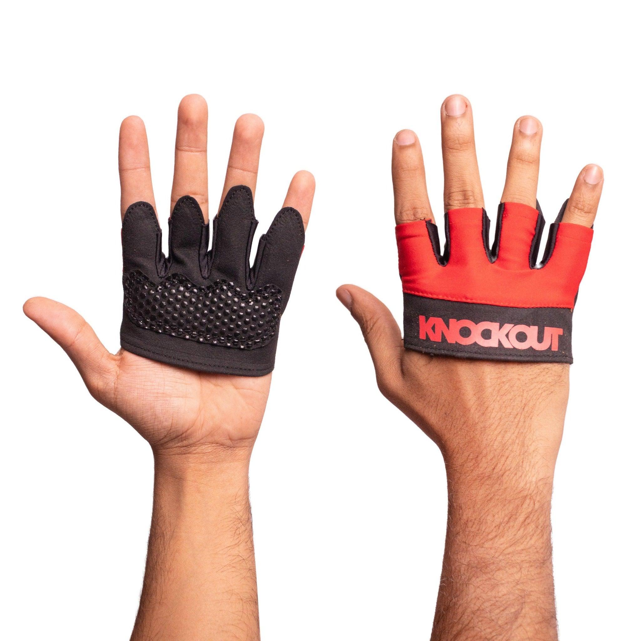 Discover our fitness gloves, including fingerless options, for enhanced grip and protection during workouts. Perfect for all types of training.