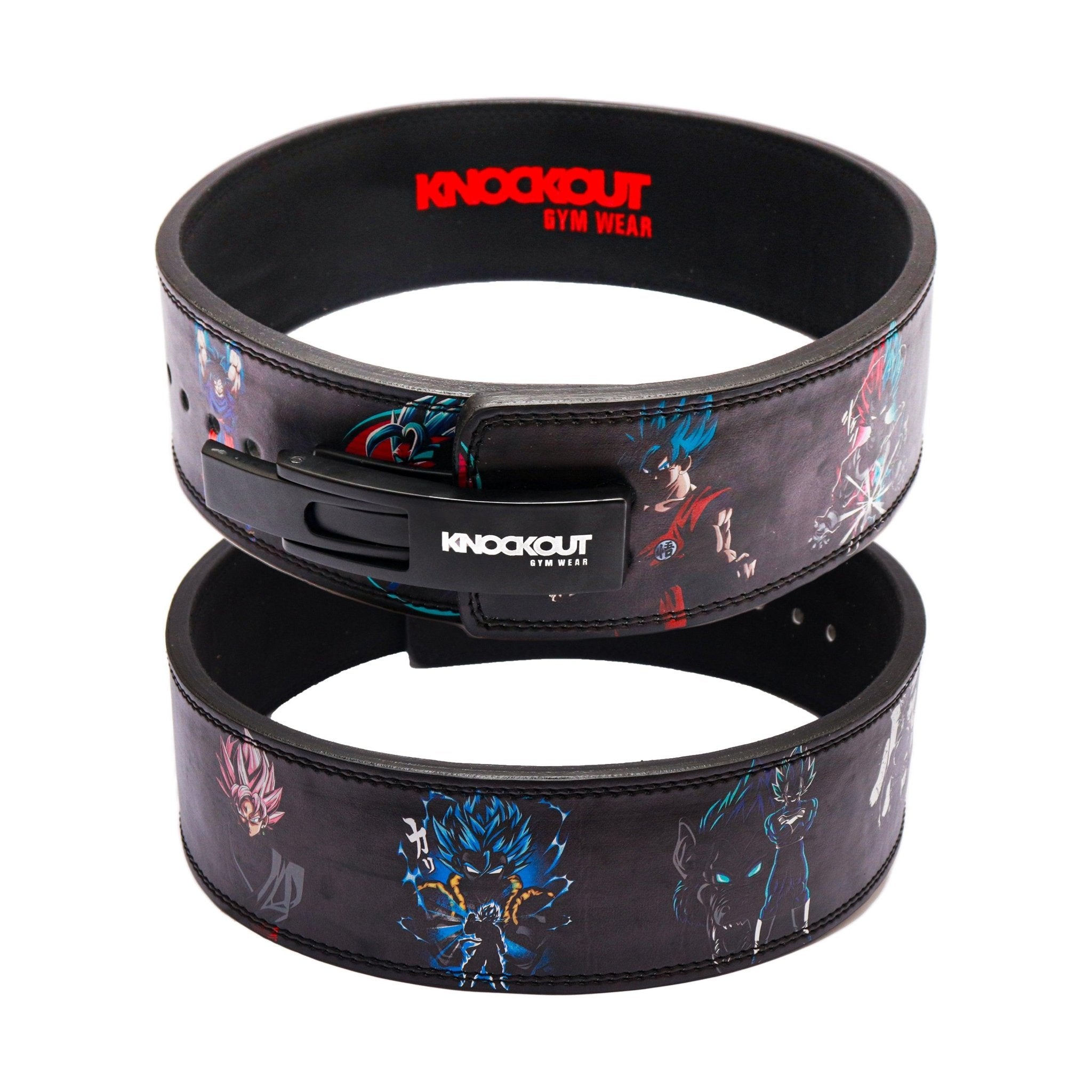 KG Printed Weightlifting Belt Dragonball Z 2 - Knockoutgymwear